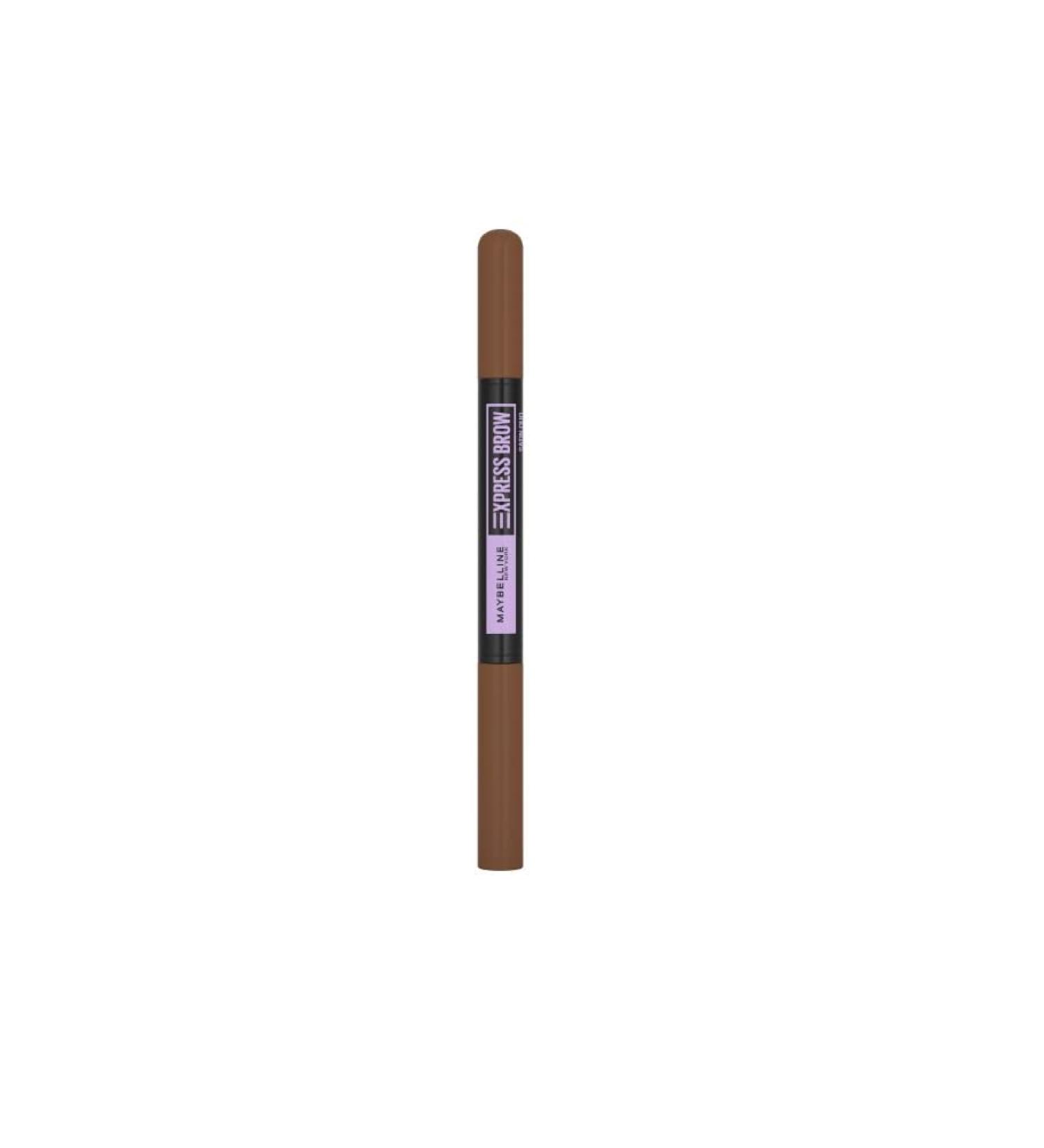 Maybelline Express Brow Duo Eyebrow Filling Medium Brown 2-in-1 Pencil & Powder - 1 Count - Buy Online on SooperMarket.com