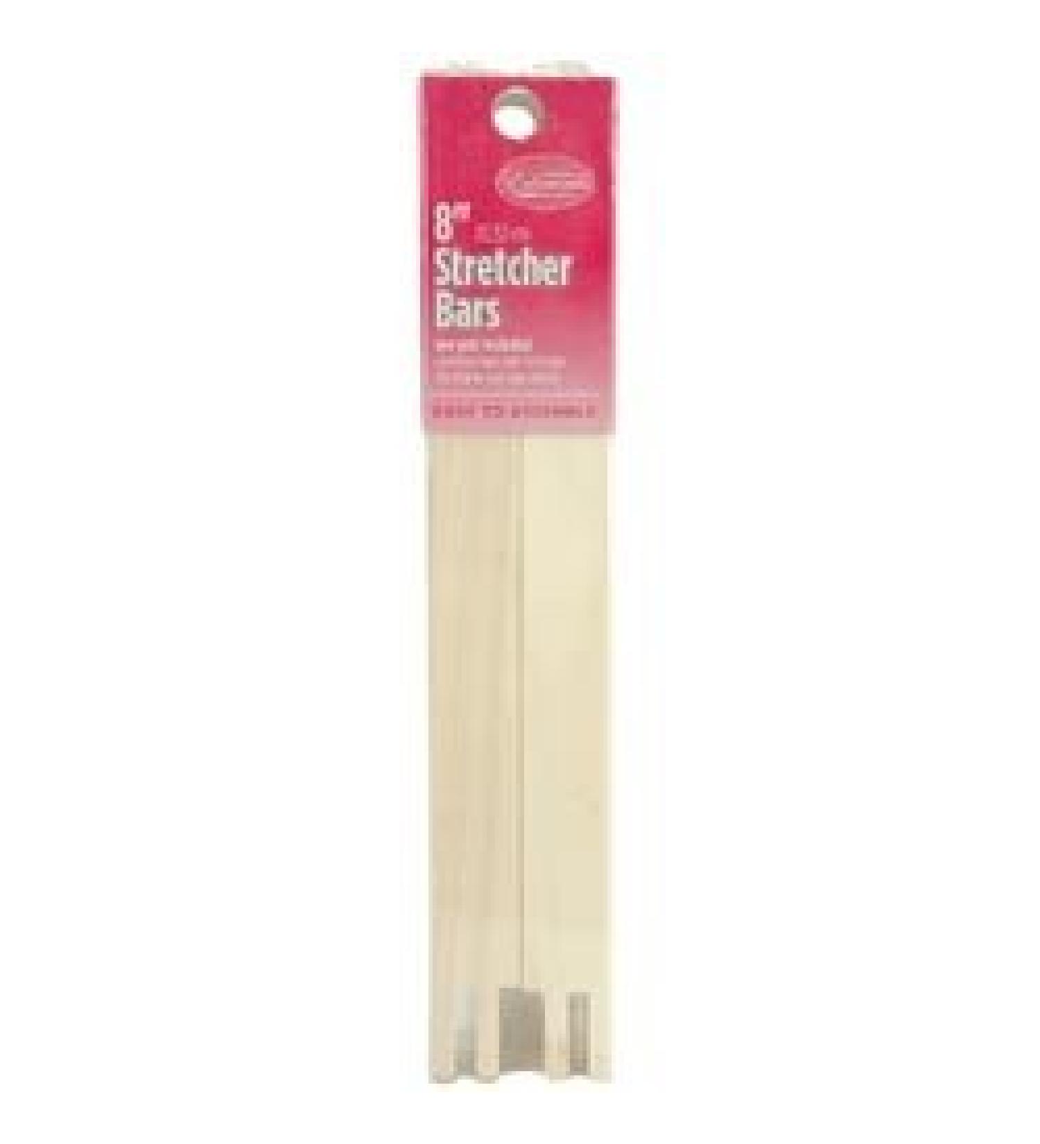 FA Edmunds Regular Stretcher Bars 8 inch x 3/4 inch 3008 (4-Pack)