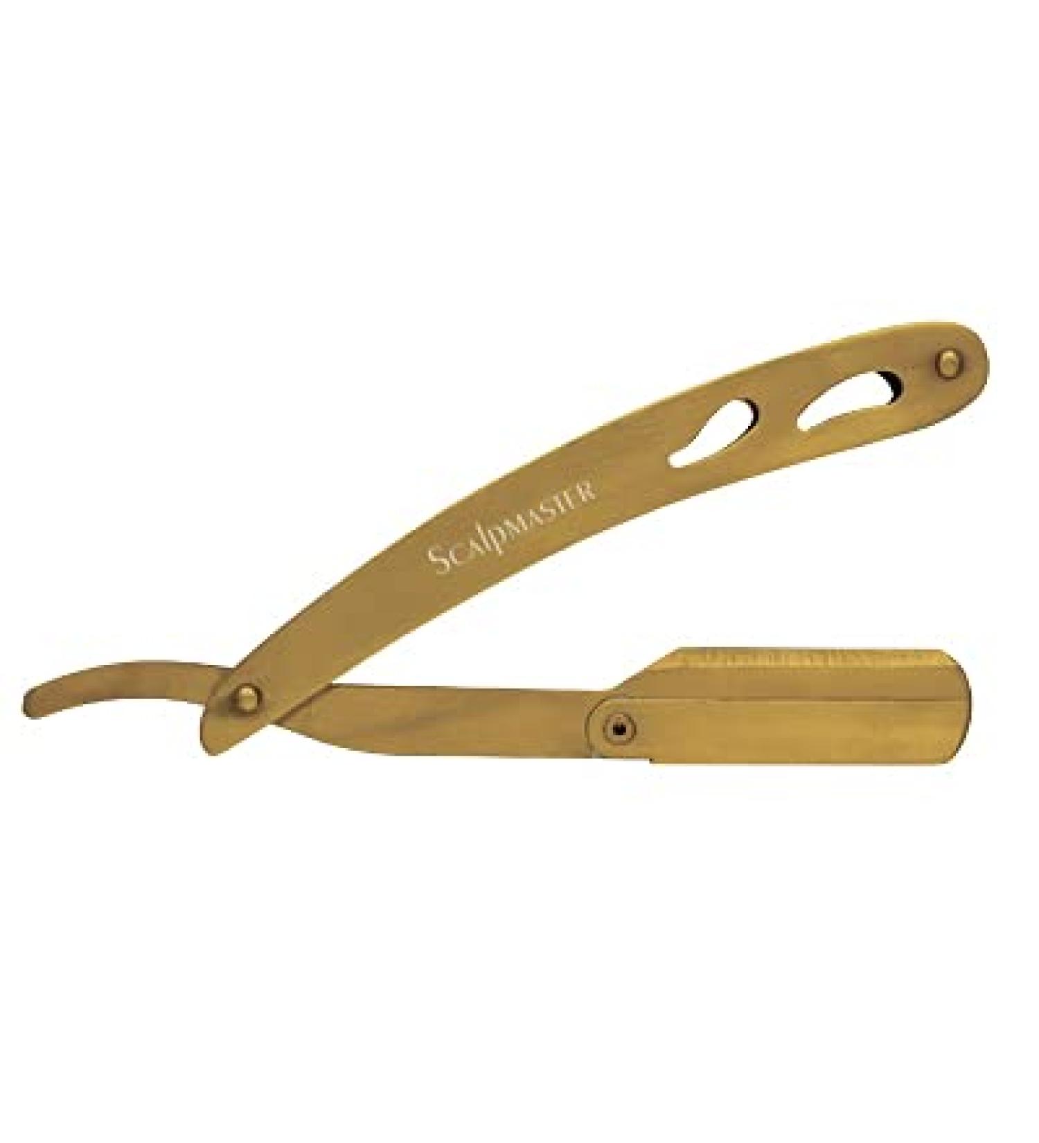 Scalpmaster Barber Gold Razor