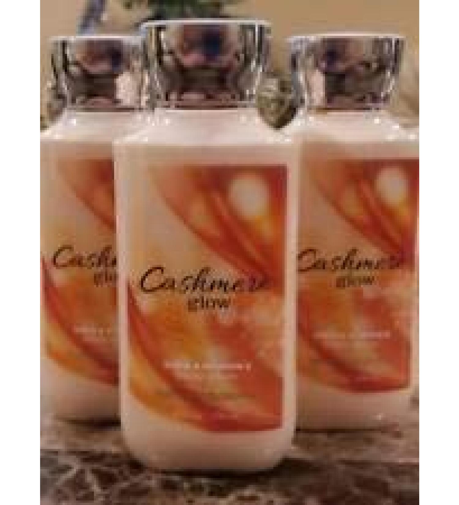 Lot of 3 Bath & Body Works Cashmere Glow Body Lotion 8 Oz Each (Cashmere Glow) Vanilla