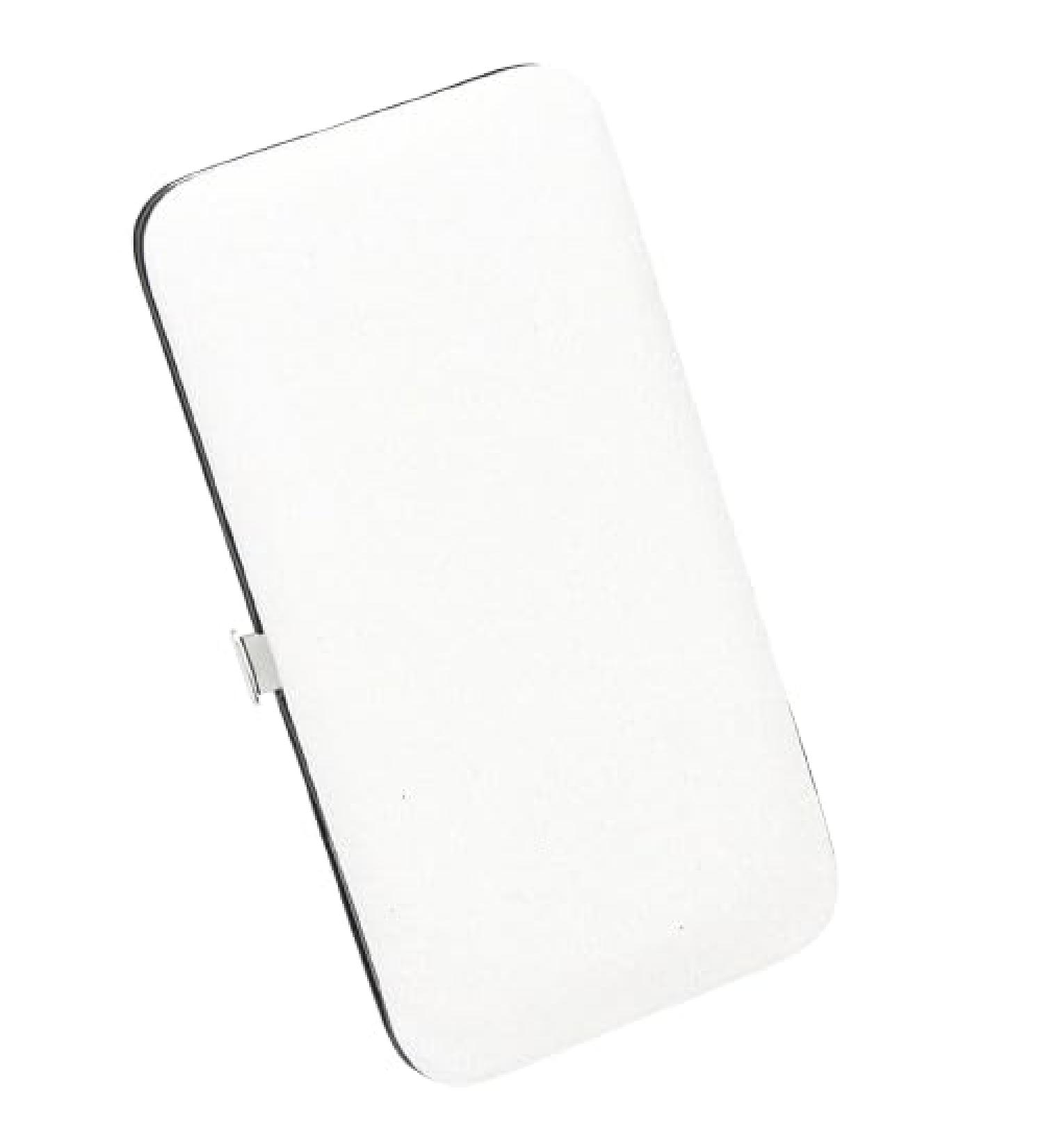 Tweezers Storage Cases Rectangle Eyelash Curler Protective Box Eyelash Tweezers Scissors Organizing Bags for Home Supplies White - Buy Online on SooperMarket.com