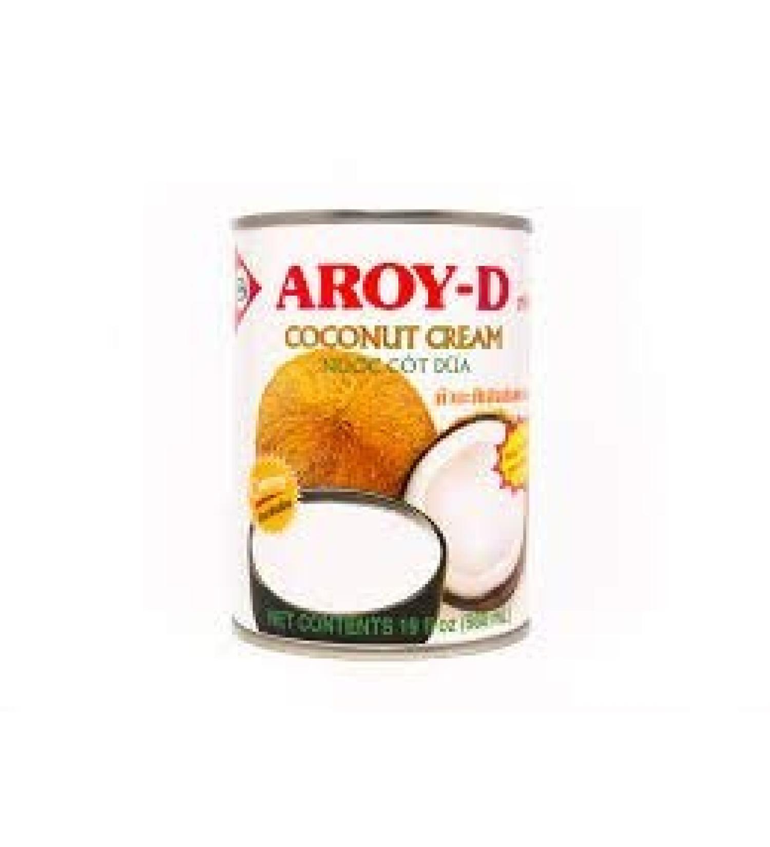 Aroy-D Coconut Cream 19 oz (Pack of 2)