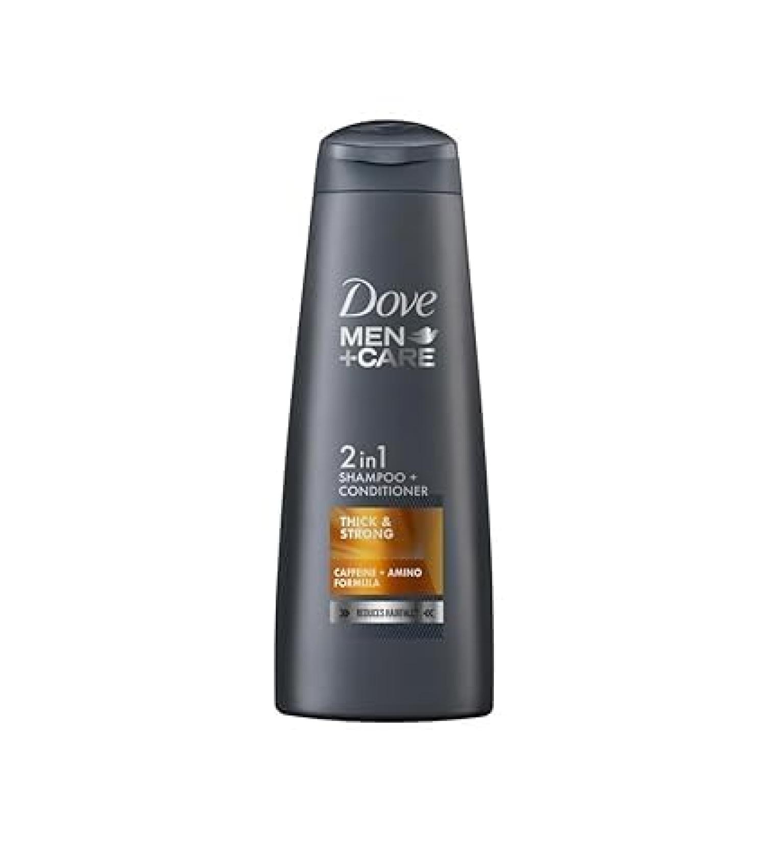 Do.vee Men+Care Thick & Strong 2in1 Shampoo & Conditioner - 340ml | Worldwide Shipping - Buy Online on SooperMarket.com