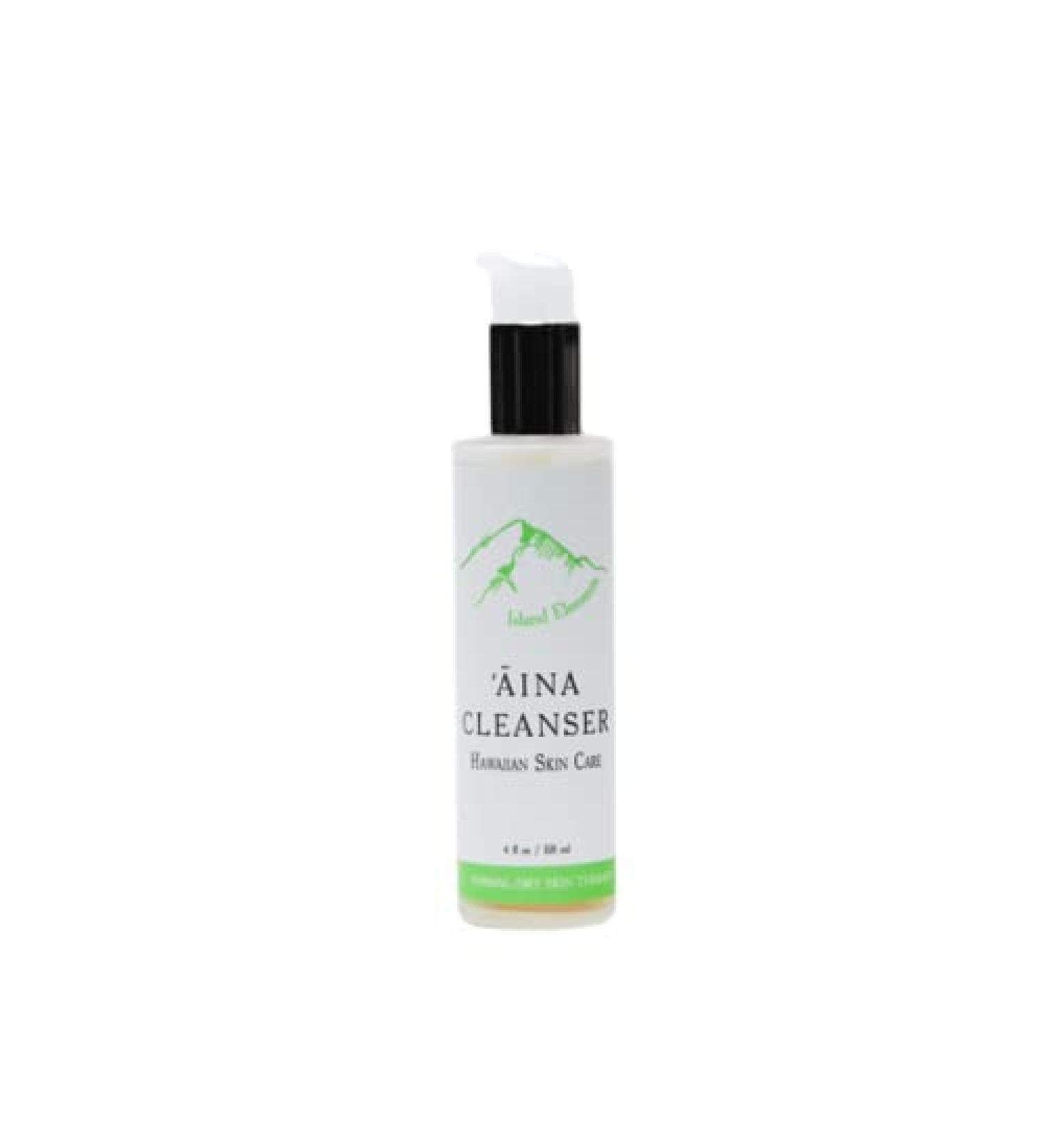 Ola Aina Facial Cleanser | 4 fl oz Tropical Oil Face Wash & Plant Extracts for Radiant Skin - International Shipping Available - Buy Online on SooperMarket.com