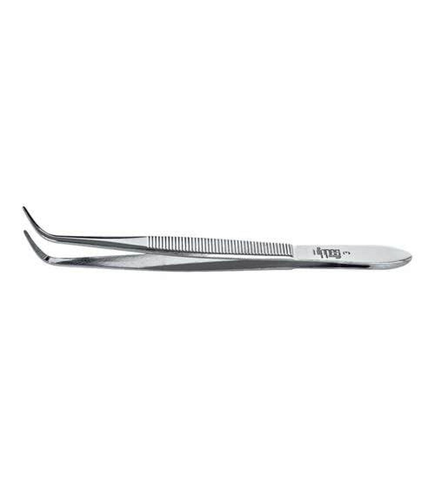 NIPPES tick tweezers angled pointed No.3 1 pc