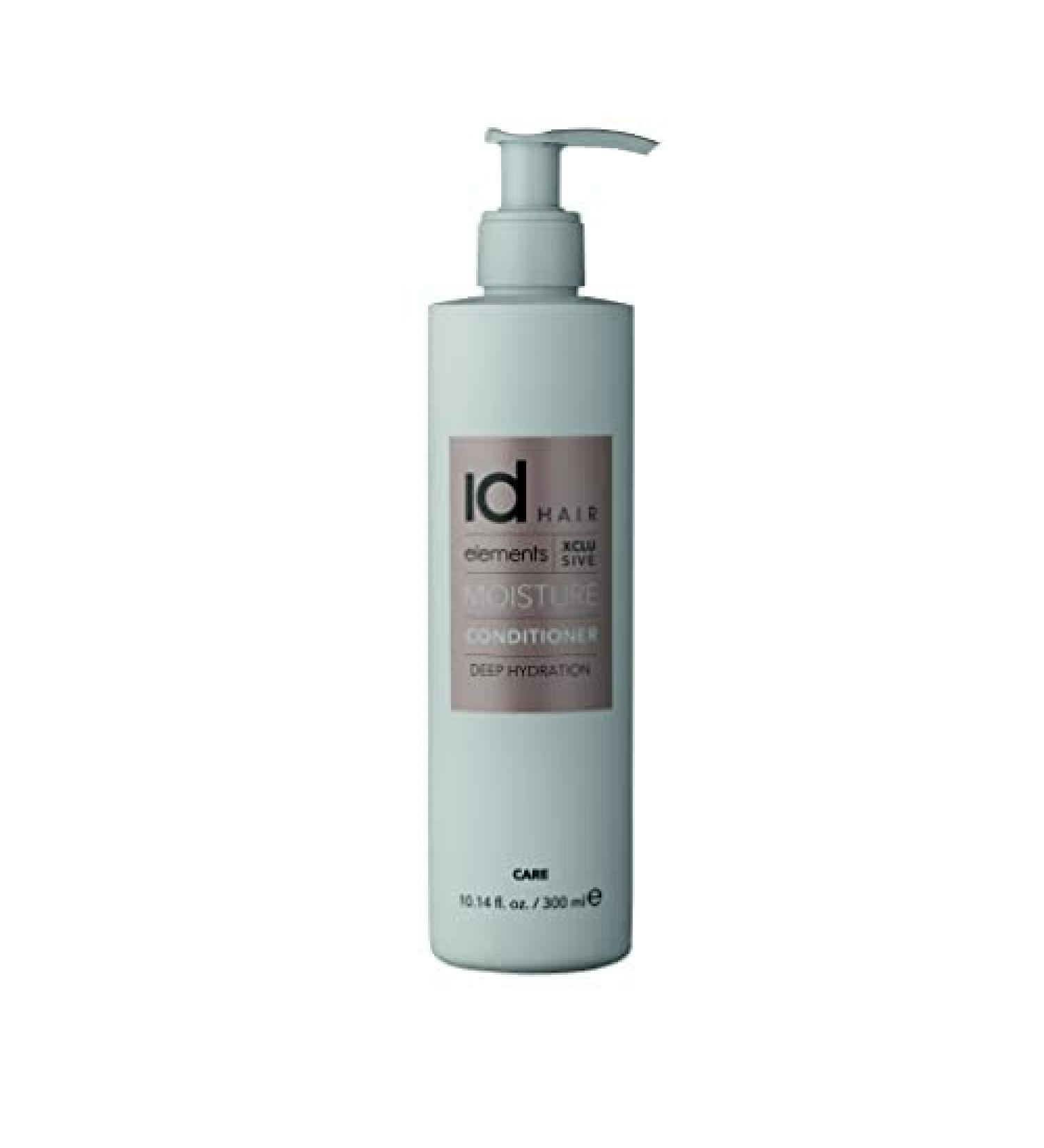 ID Hair Elements Xclusive Moisture Conditioner - Vegan Gluten-Free Curly Girl Approved (300 ml) - Best International Shipping - Buy Online on SooperMarket.com