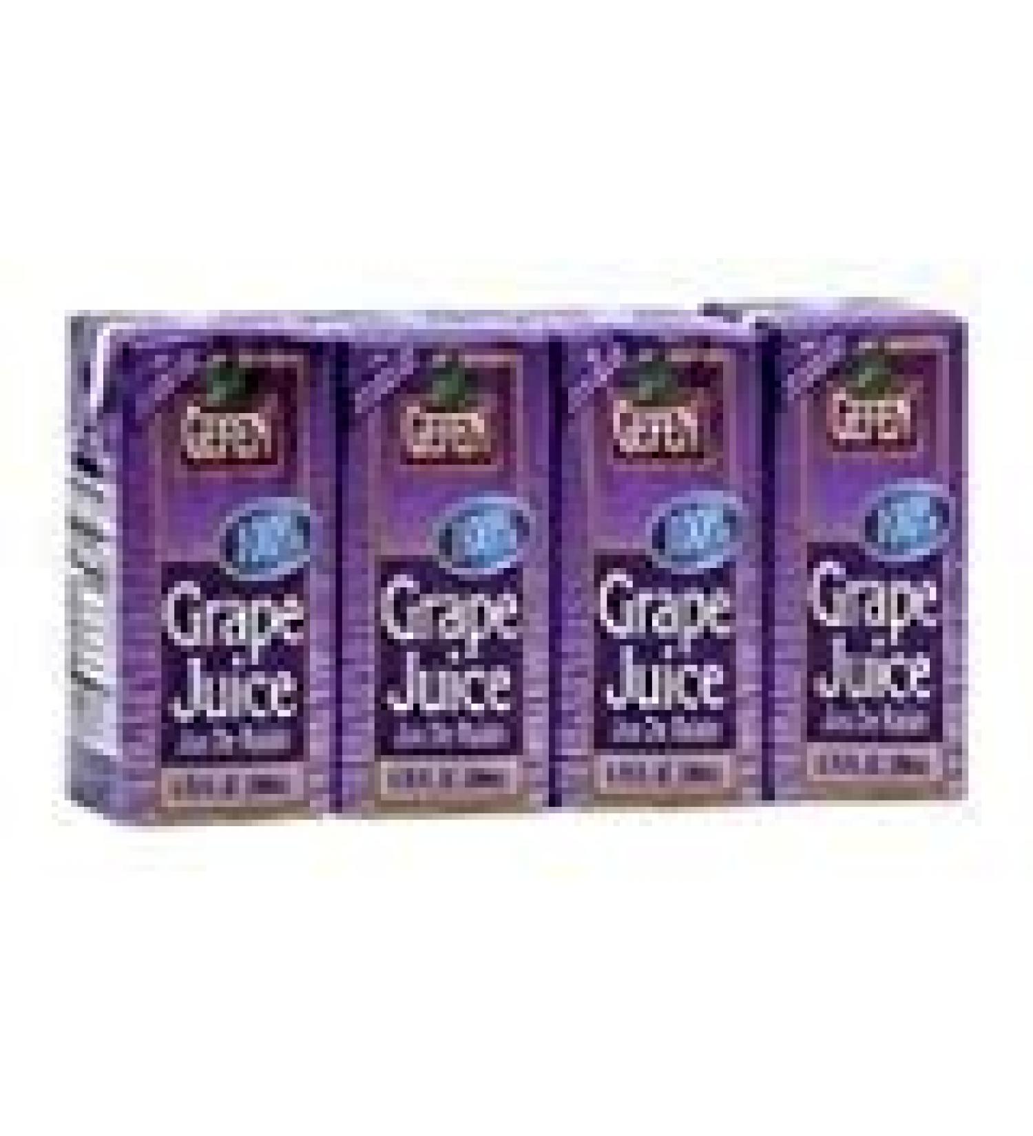 Gefen Juice Brick Grape 4pk