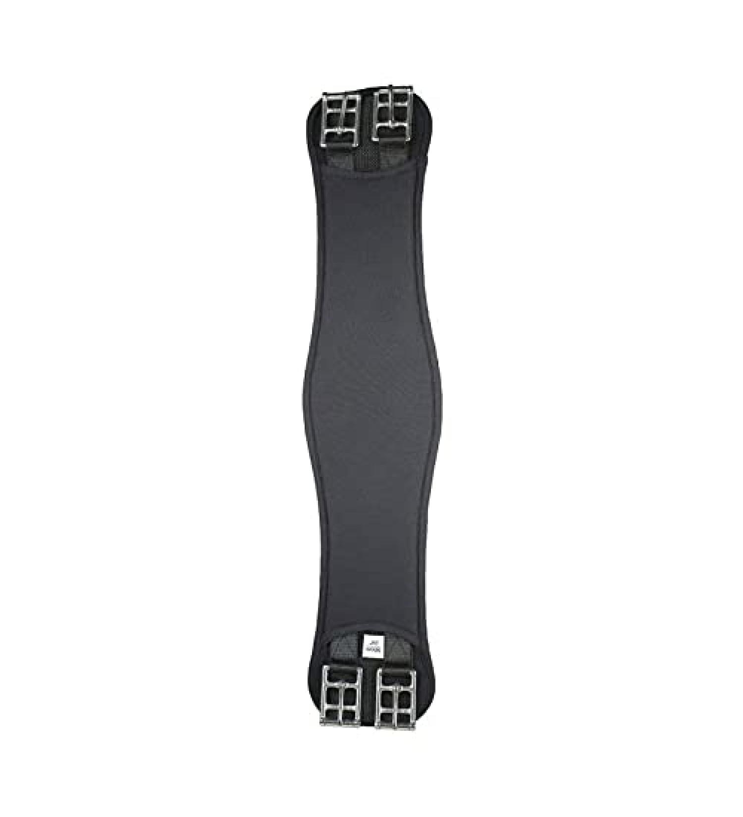 Horze Neoprene Dressage Girth for Horses - Extra Durable & Flexible - Black 16 (EU 40 cm) - Buy Online on SooperMarket.com