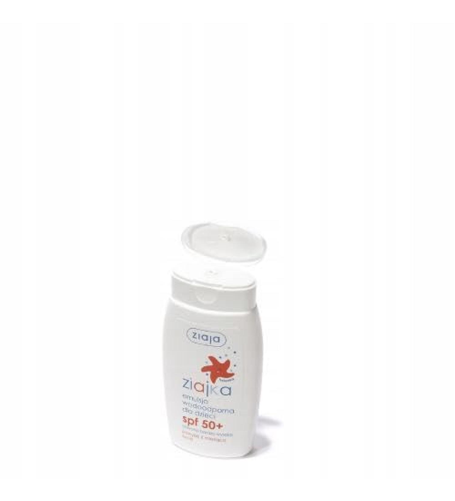 Sunscreen for children - protection factor 50plus 125ML by Ziaja // ZIAJKA EMULSJA DO OPALANIA DLA BABIES SPF 50+ 125ML - Ziaja
