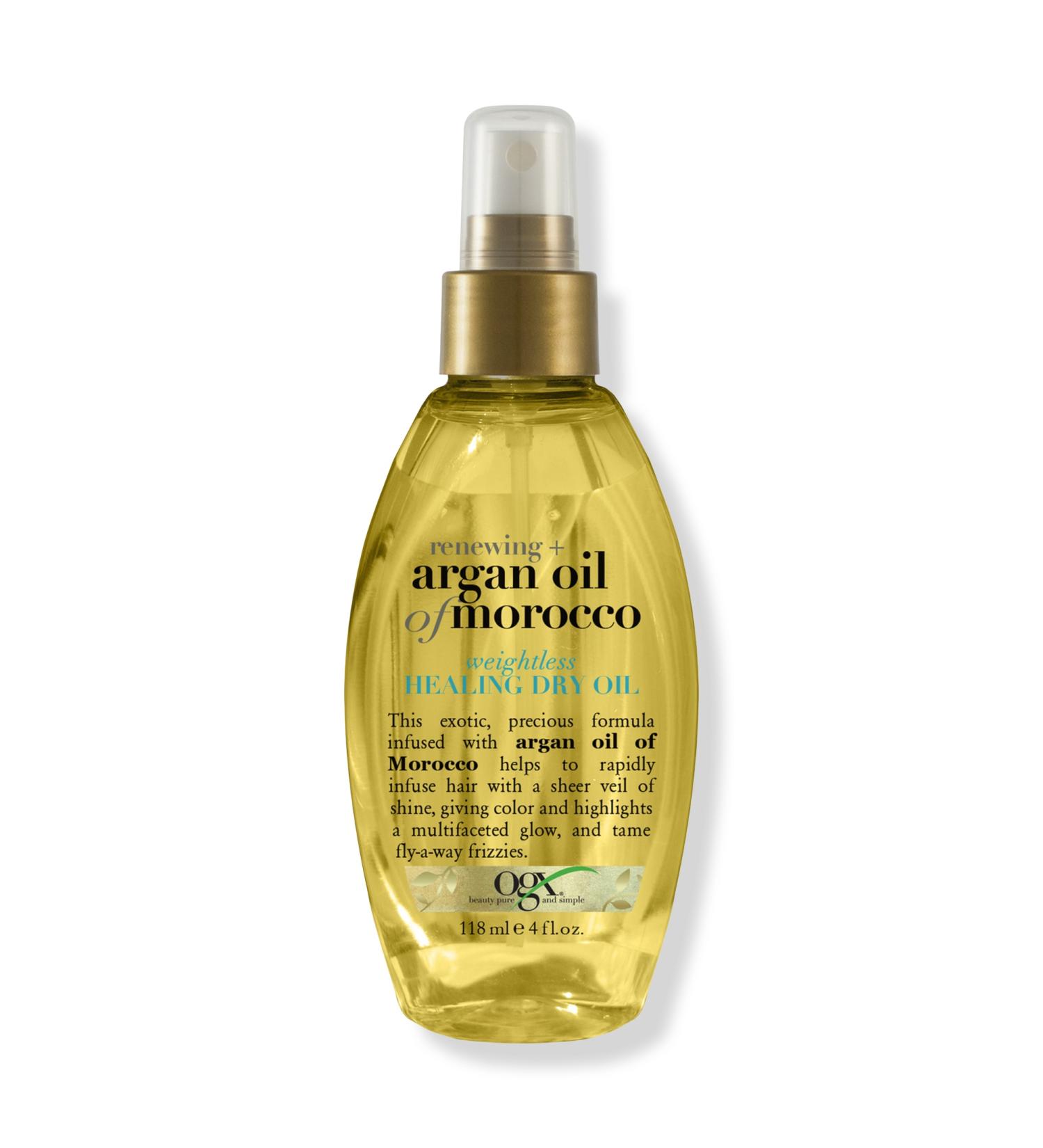 OGX Renewing Argan Oil Of Morocco Weightless Healing Dry Oil 4.0 oz - Transform Your Style with the Best Innovation Today! - Buy Online on SooperMarket.com