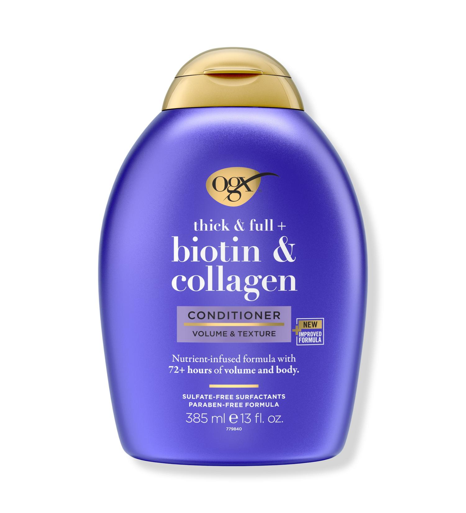 OGX Thick & Full Biotin & Collagen Conditioner 13.0 oz - Transform Your Style with the Best Innovation Today! - Buy Online on SooperMarket.com