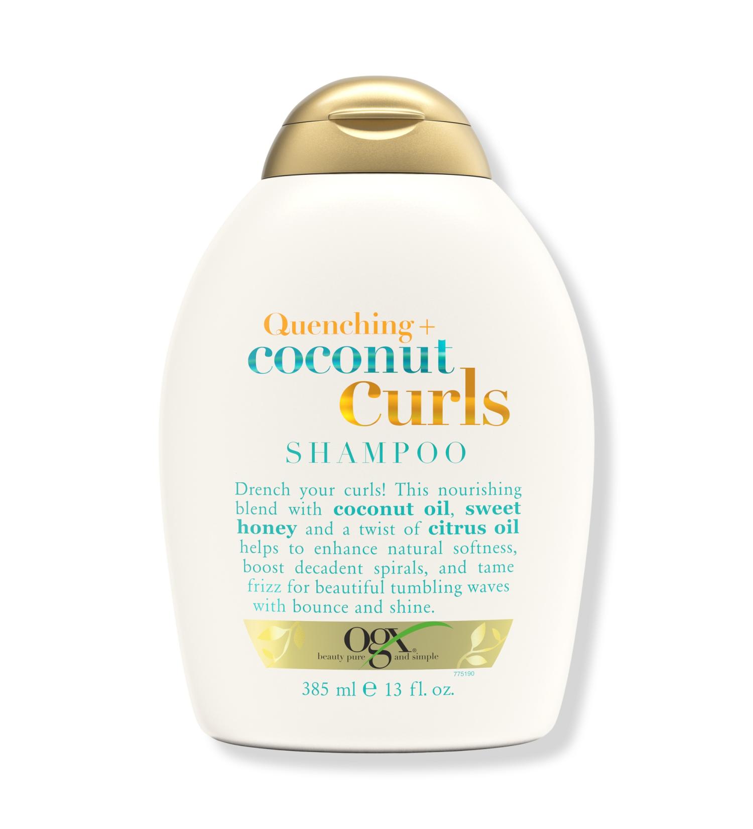 OGX Quenching + Coconut Curls Curl-Defining Shampoo 13.0 oz - Transform Your Style with the Best Innovation Today! - Buy Online on SooperMarket.com