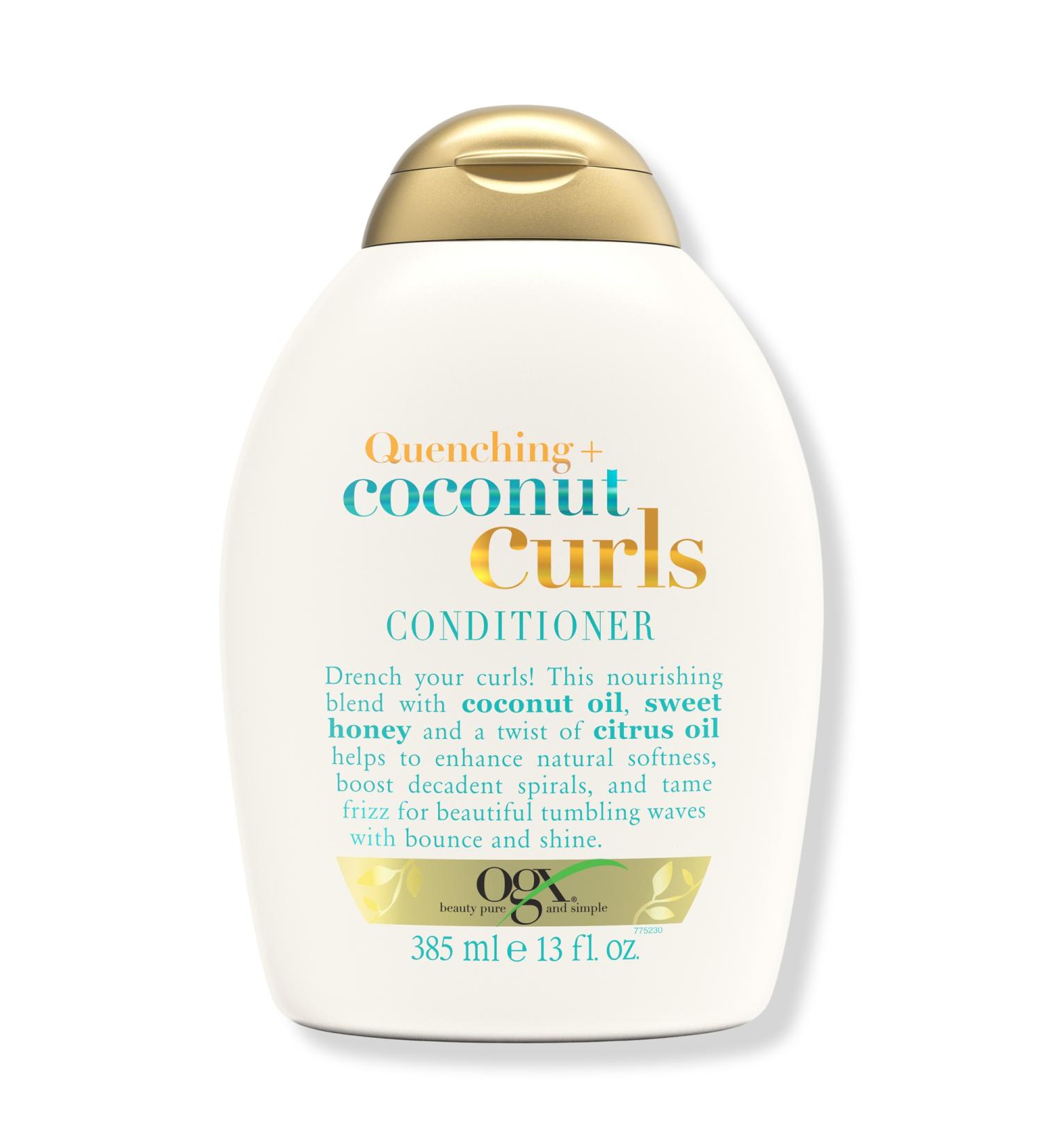 OGX Quenching + Coconut Curls Curl-Defining Conditioner 13.0 oz - Transform Your Style with the Best Innovation Today! - Buy Online on SooperMarket.com