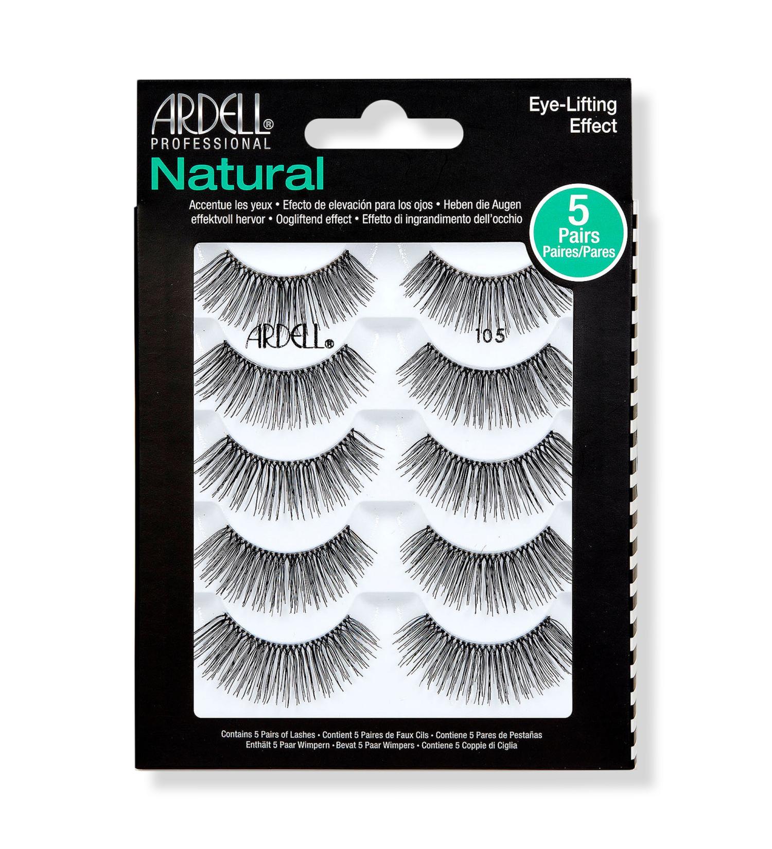 Discover Ardell Lash Natural #105 5 Pair Multipack - Elevate Your Style Instantly! - Buy Online on SooperMarket.com