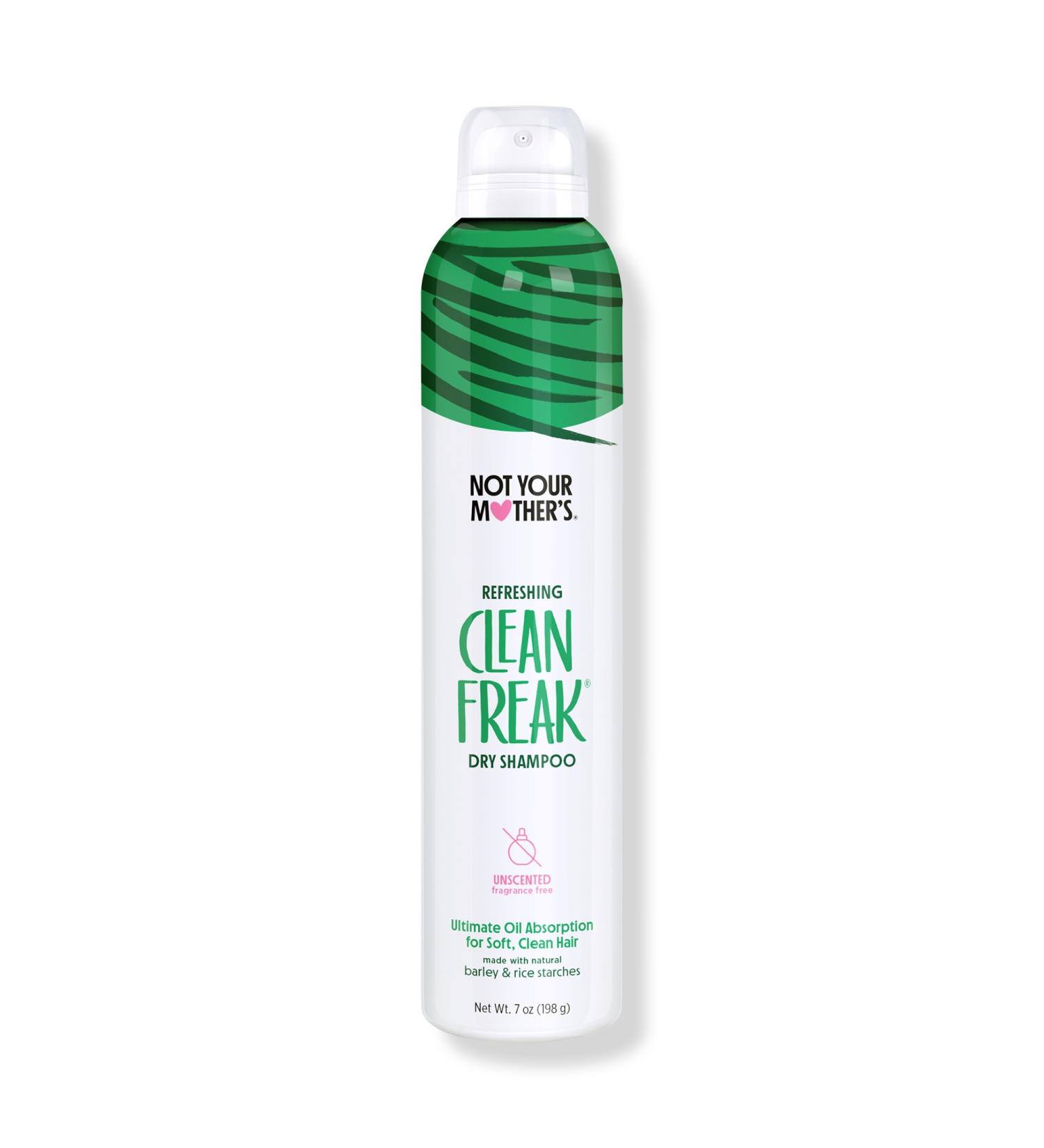 Discover Not Your Mother's Clean Freak Unscented Dry Shampoo 7.0 oz - Elevate Your Style Instantly! - Buy Online on SooperMarket.com