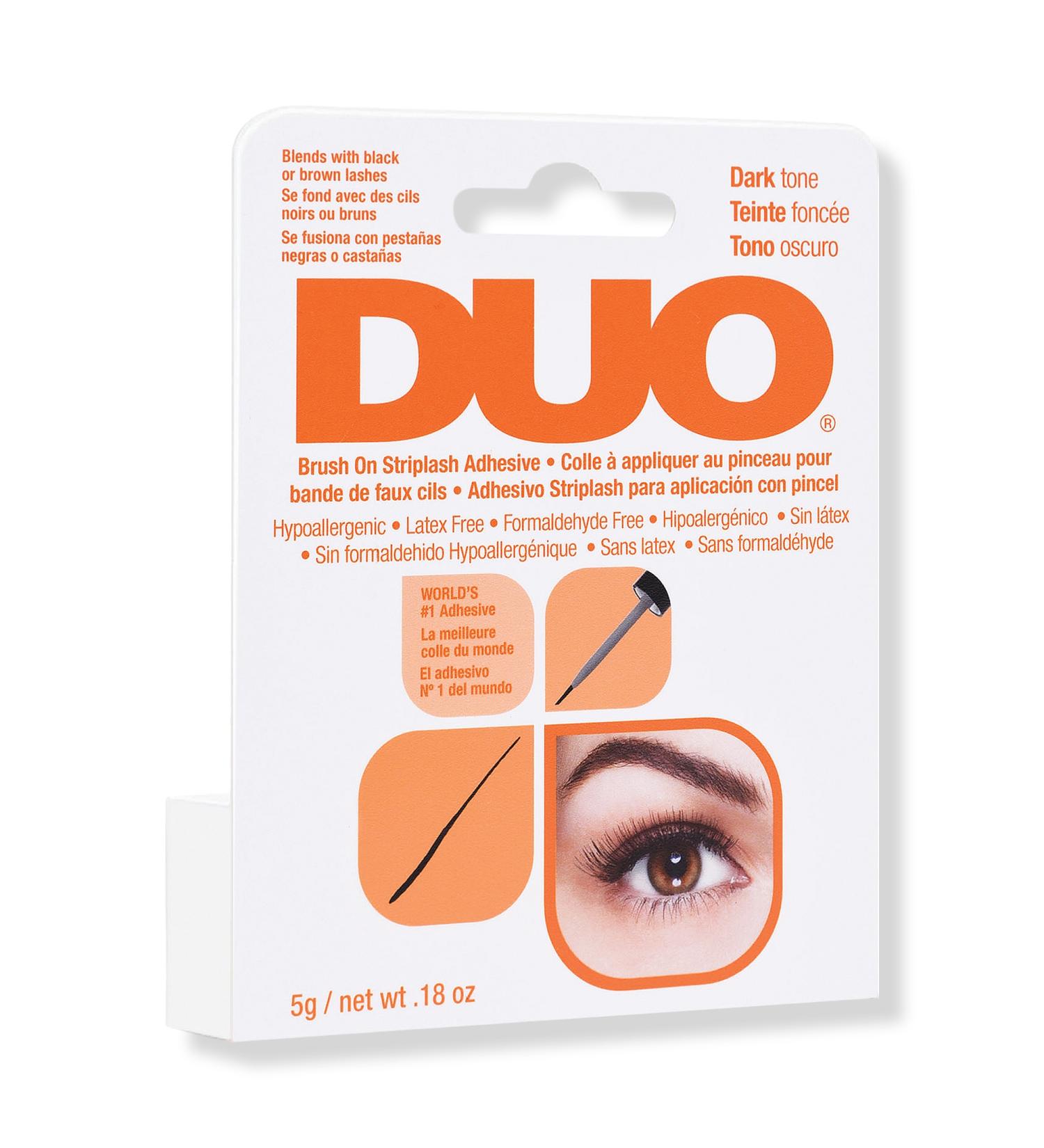 Discover Ardell Duo Brush-On Dark Adhesive with Vitamins 0.18 oz - Elevate Your Style Instantly! - Buy Online on SooperMarket.com