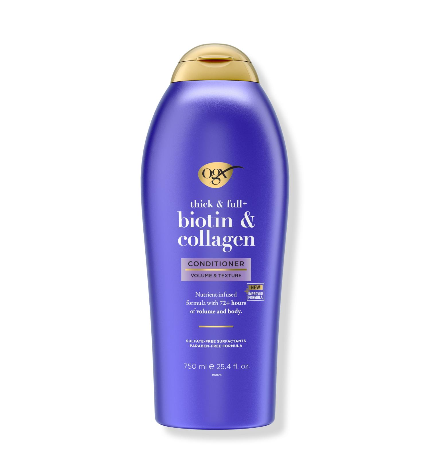 OGX Thick & Full + Biotin & Collagen Conditioner 25.4 oz - Transform Your Style with the Best Innovation Today! - Buy Online on SooperMarket.com