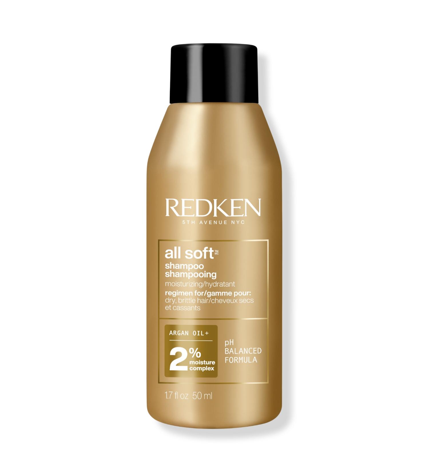 Discover Redken Travel Size All Soft Shampoo 1.7 oz - Elevate Your Style Instantly! - Buy Online on SooperMarket.com