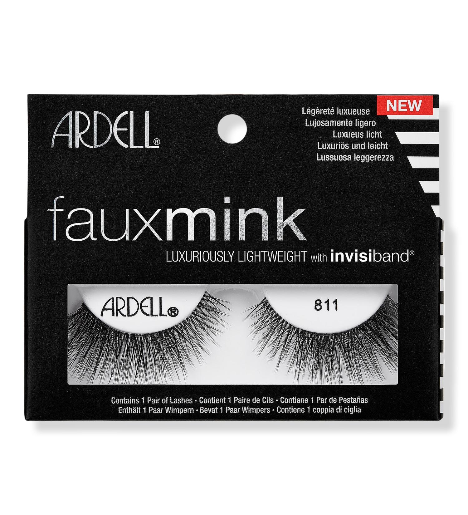 Ardell Faux Mink #811 False Eyelash, Lightweight with Invisiband - Discover Premium Quality Shop now! - Buy Online on SooperMarket.com