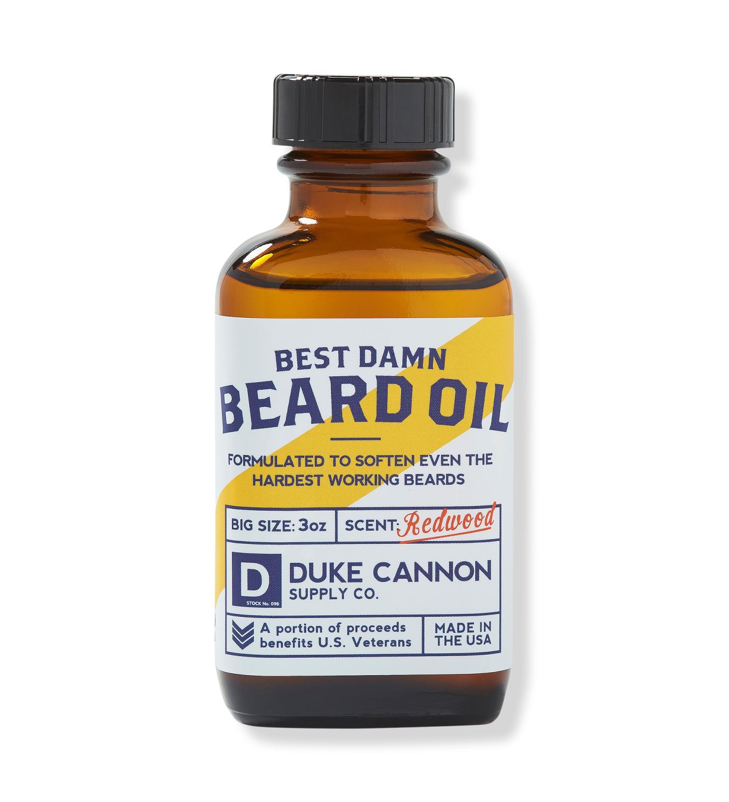 Discover Duke Cannon Supply Co Best Damn Beard Oil - Elevate Your Style Instantly! - Buy Online on SooperMarket.com