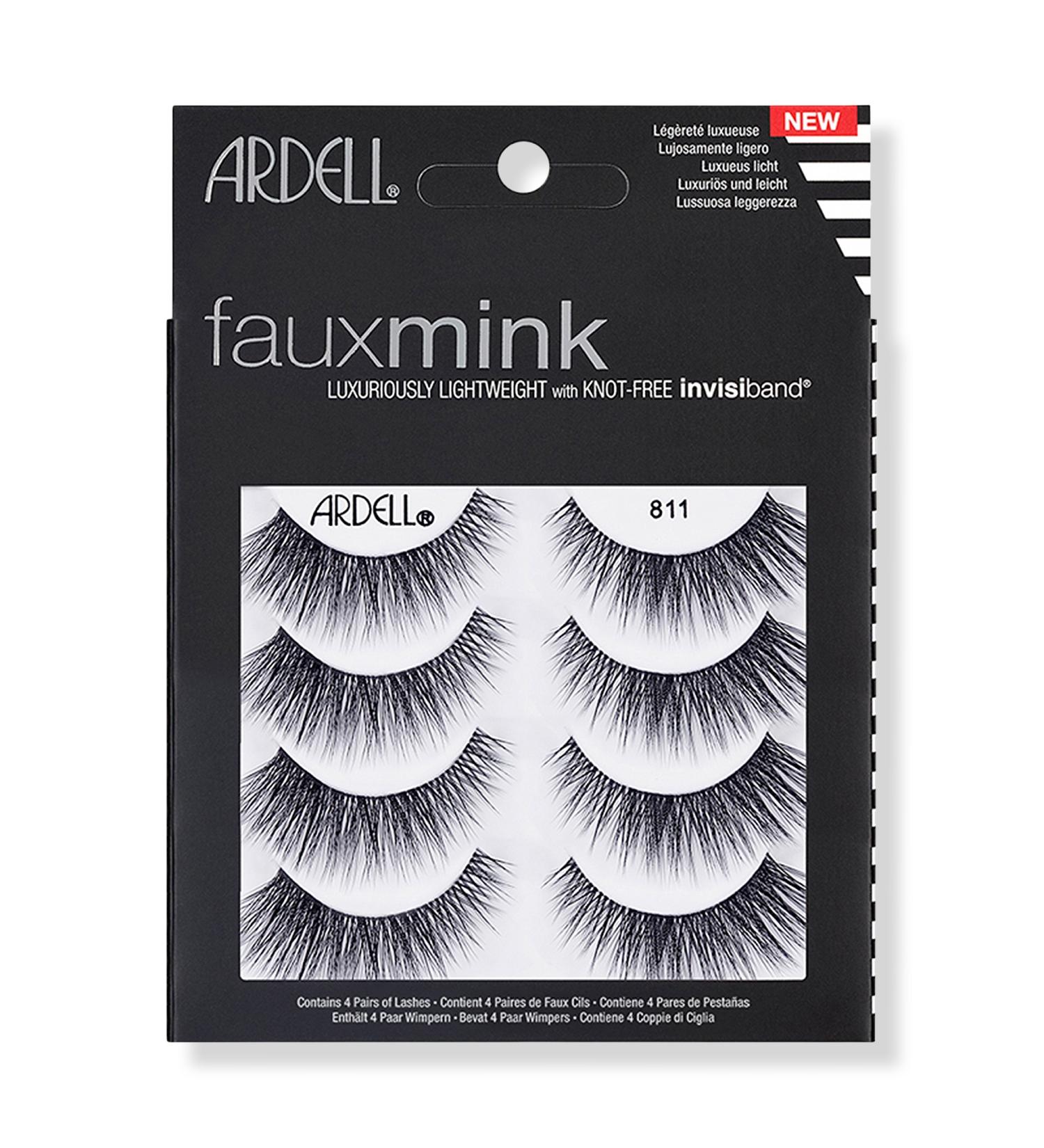 Discover Ardell Lash Faux Mink #811 4 PAIR MultiPACK - Elevate Your Style Instantly! - Buy Online on SooperMarket.com