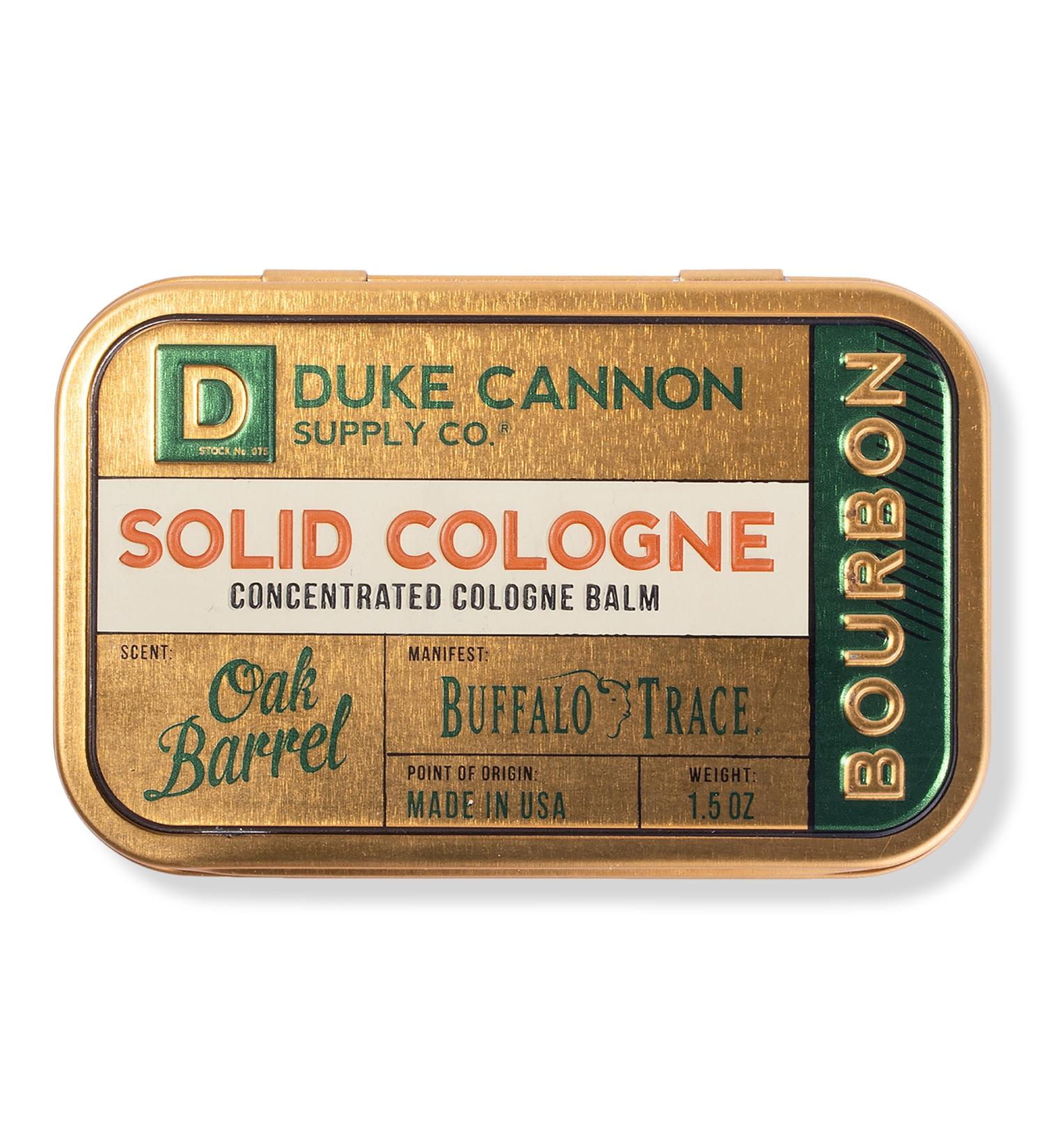 Duke Cannon Supply Co Solid Cologne - Bourbon