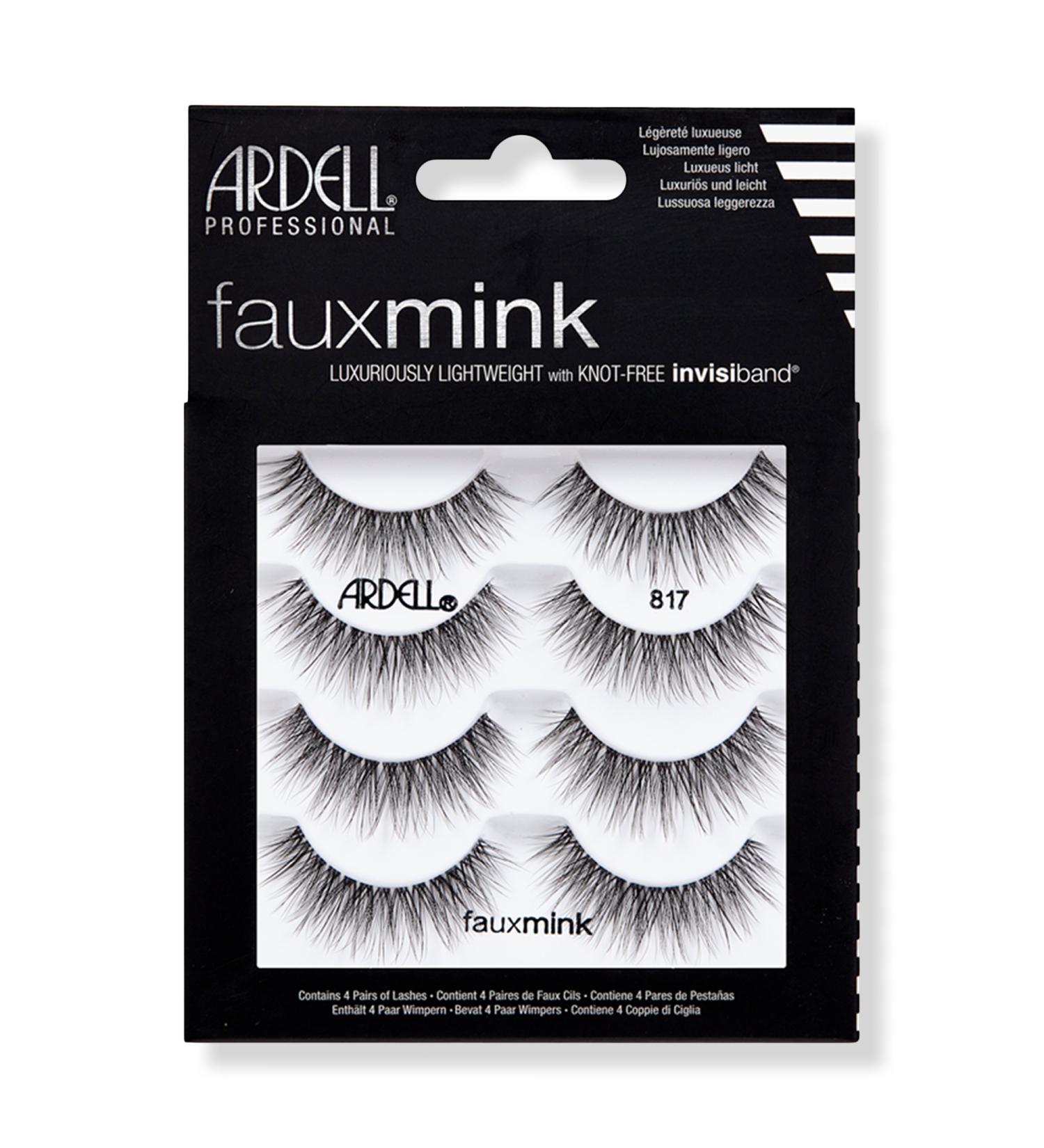 Ardell Faux Mink #817 False Eyelash Multipack 4 pair - Transform Your Style with the Best Innovation Today! - Buy Online on SooperMarket.com