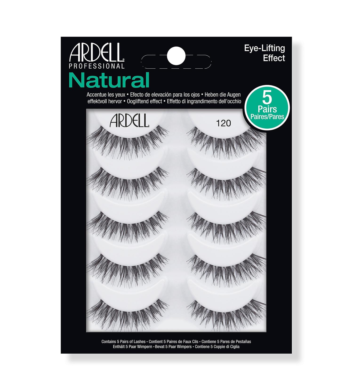 Discover Ardell Natural False Eyelash #120 Multipack 5 pair - Elevate Your Style Instantly! - Buy Online on SooperMarket.com