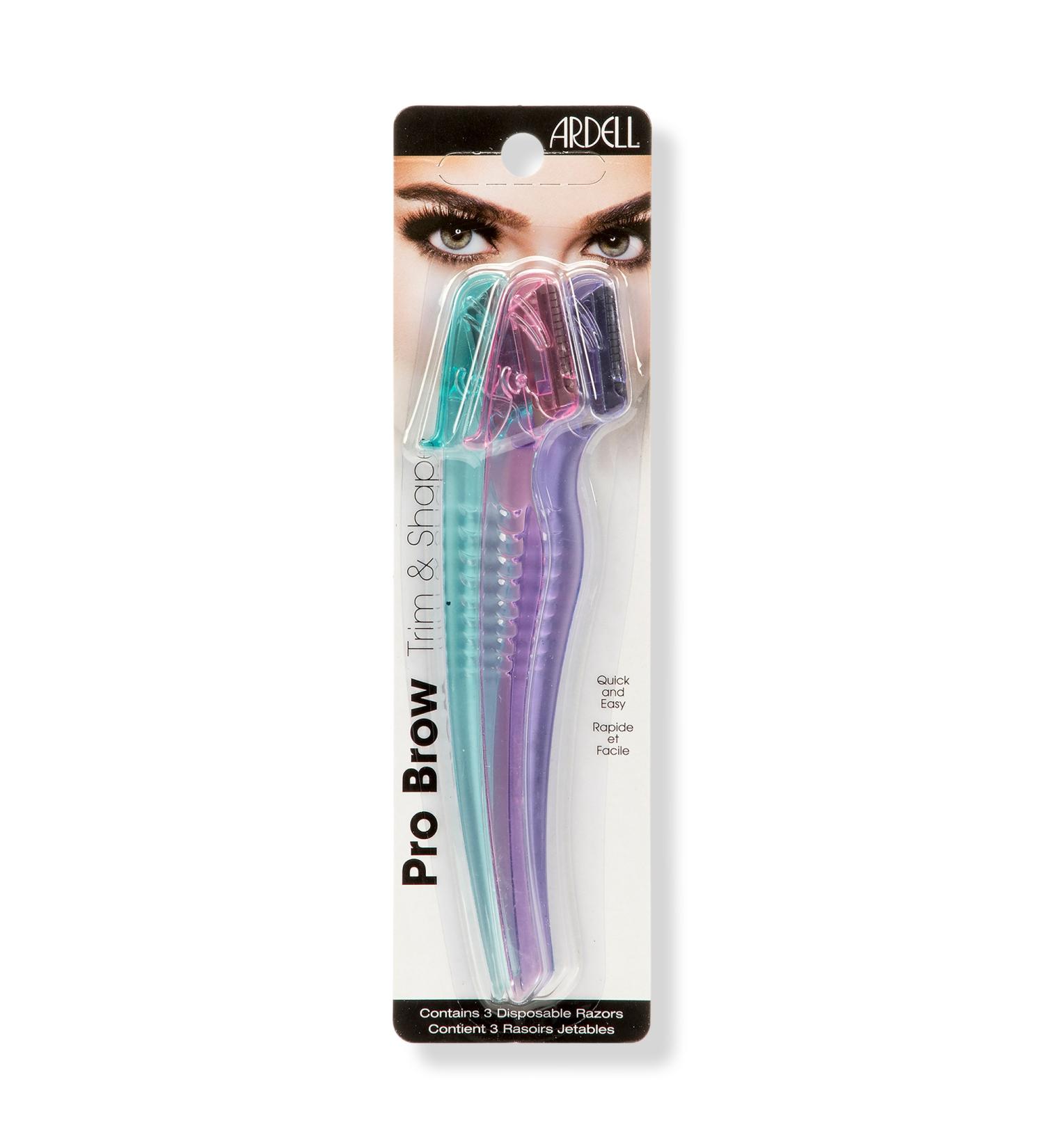 Ardell Pro Brow Trim & Shape Disposable Razors 3 ct - Discover Premium Quality Shop now! - Buy Online on SooperMarket.com