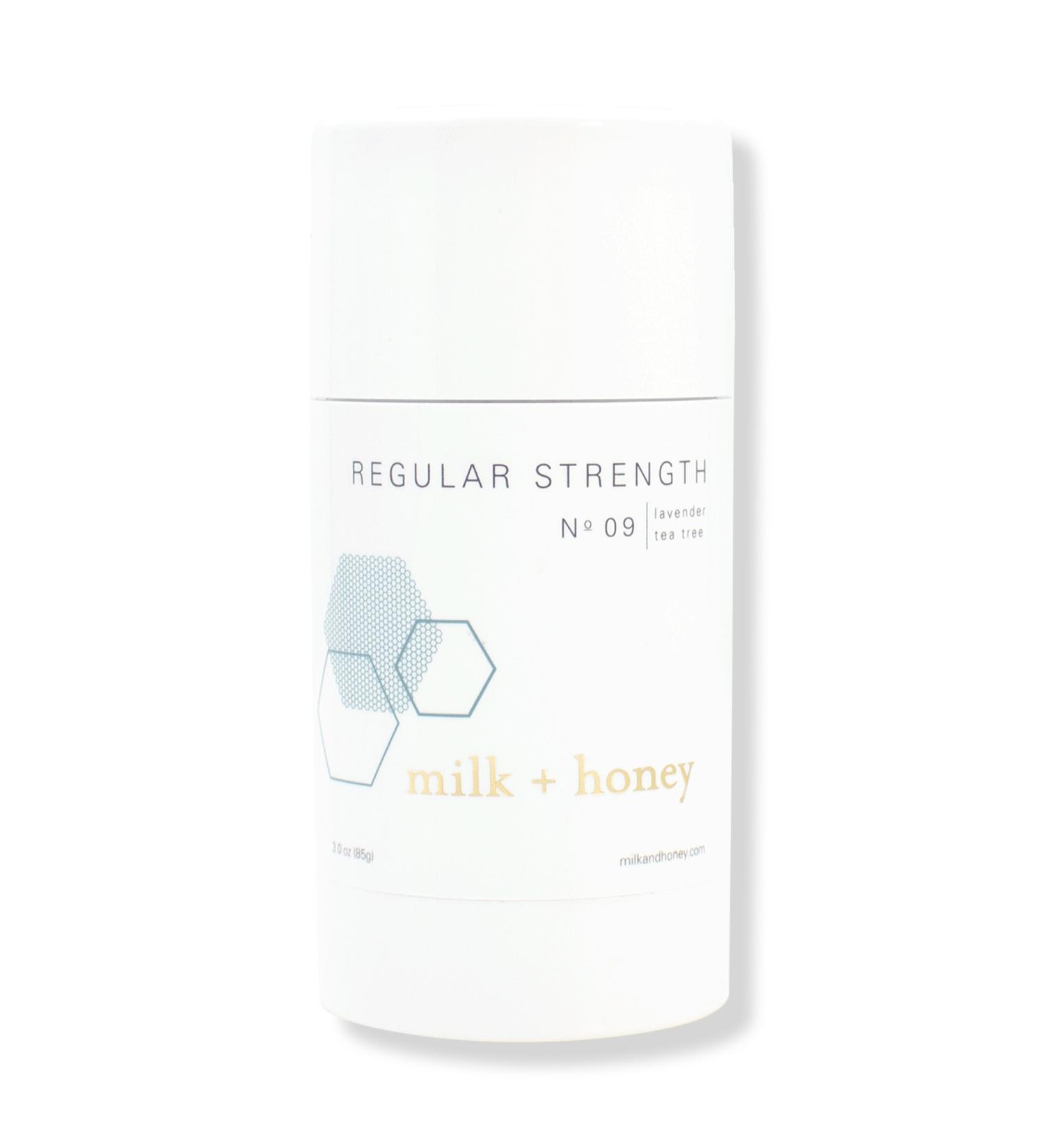 Milk + Honey Lavender, Tea Tree Regular Strength Deodorant No.09 2.5 oz