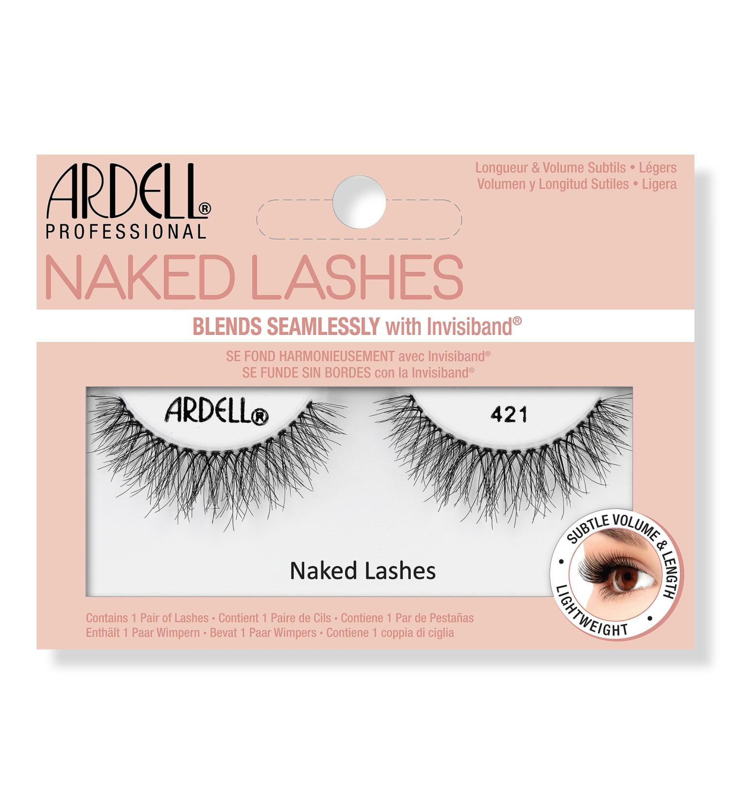 Ardell Naked False Eyelashes #421 in Black - Transform Your Style with the Best Innovation Today! - Buy Online on SooperMarket.com