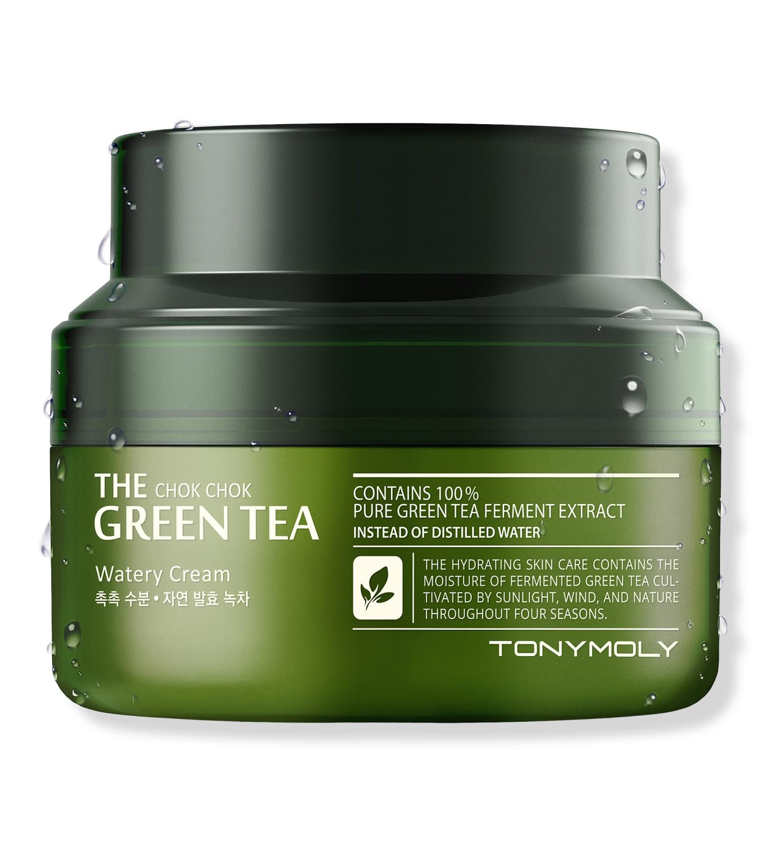 TONYMOLY The Chok Chok Green Tea Watery Cream 2.02 oz - Discover Premium Quality Shop now! - Buy Online on SooperMarket.com