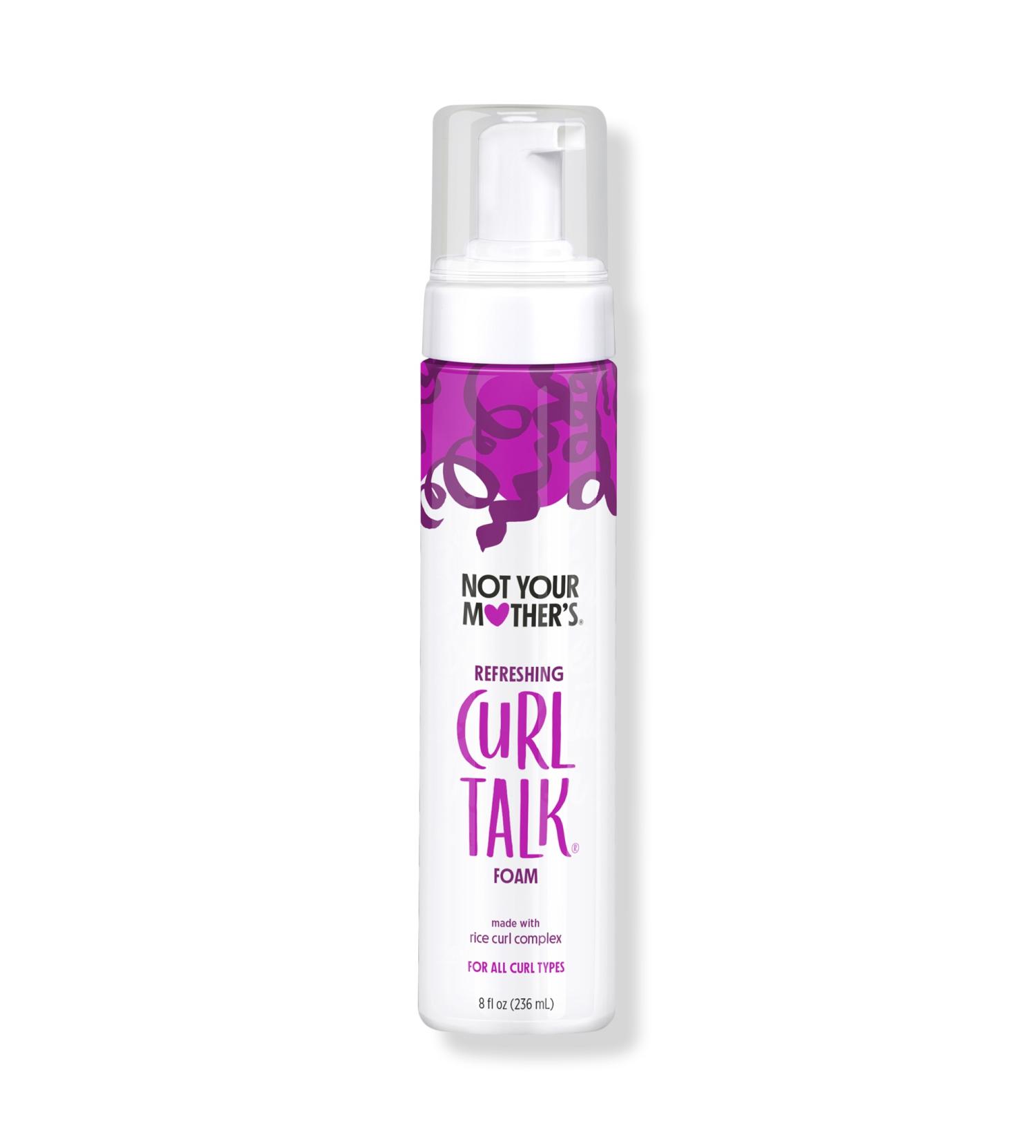 Discover Not Your Mother's Curl Talk Refreshing Curl Foam 8.0 oz - Elevate Your Style Instantly! - Buy Online on SooperMarket.com