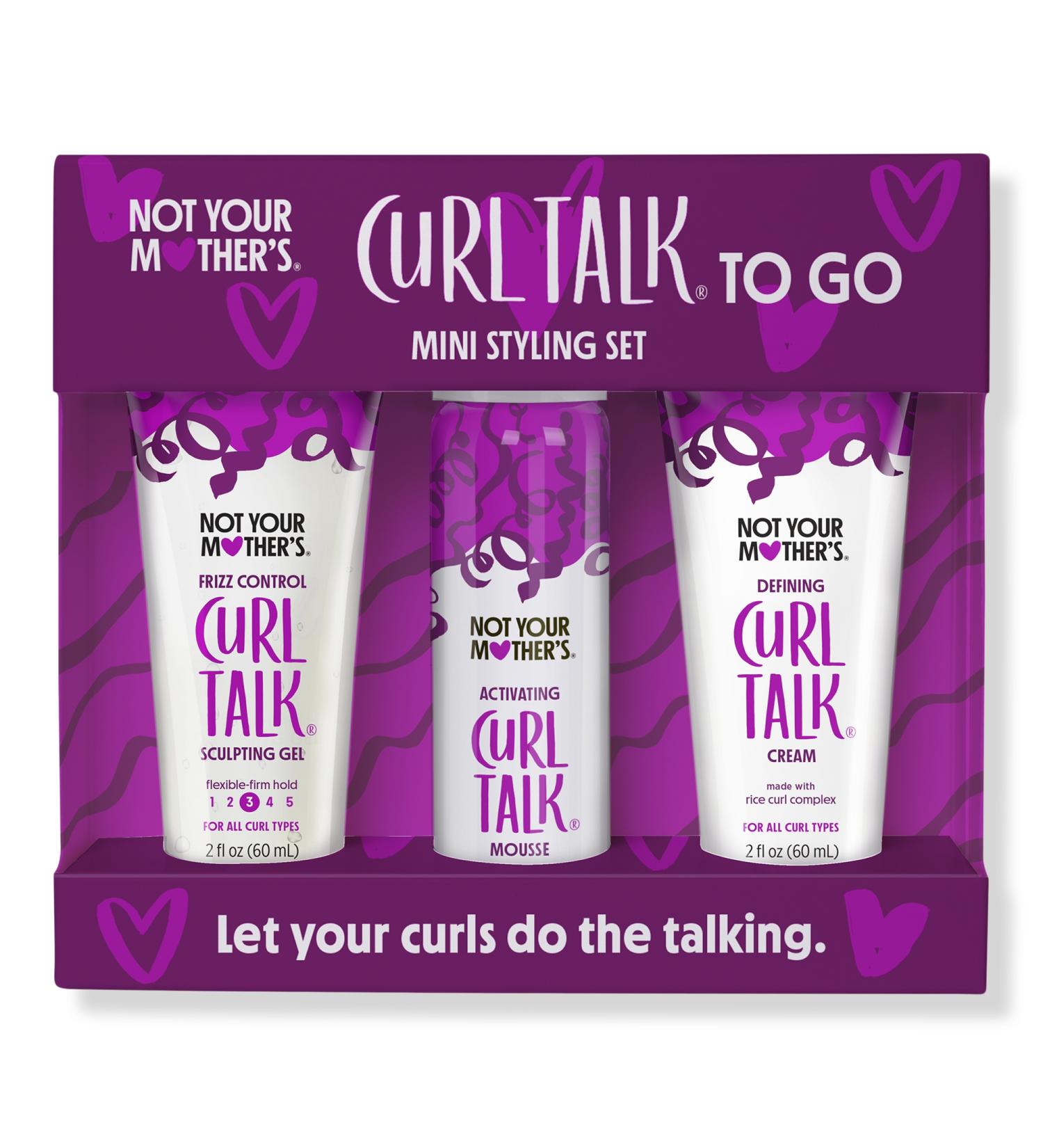Discover Not Your Mother's Curl Talk To Go Mini Styling Kit - Elevate Your Style Instantly! - Buy Online on SooperMarket.com