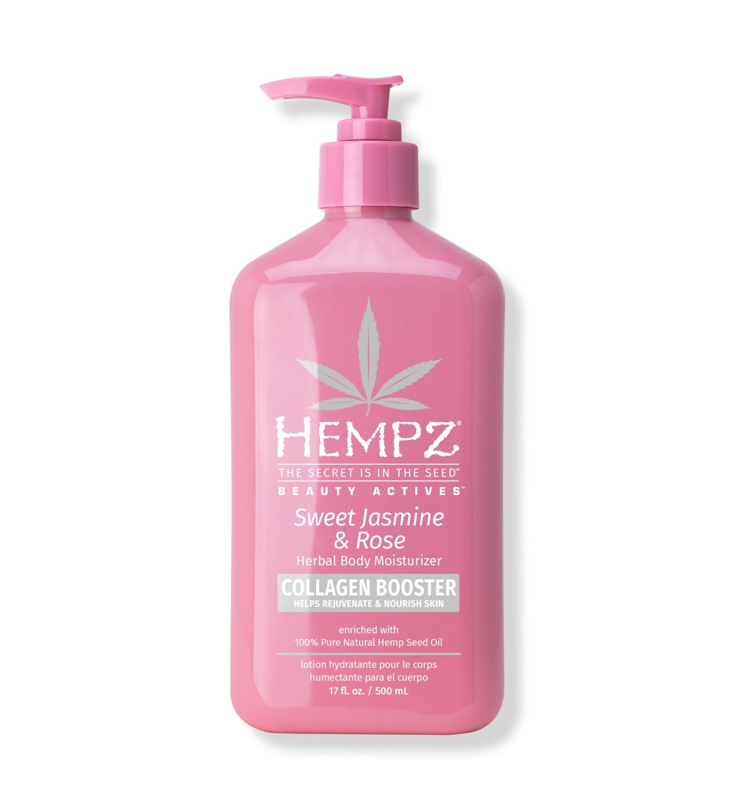 Hempz Sweet Jasmine & Rose Smoothing Herbal Body Moisturizer Sweet Jasmine & Rose (17.0 oz)