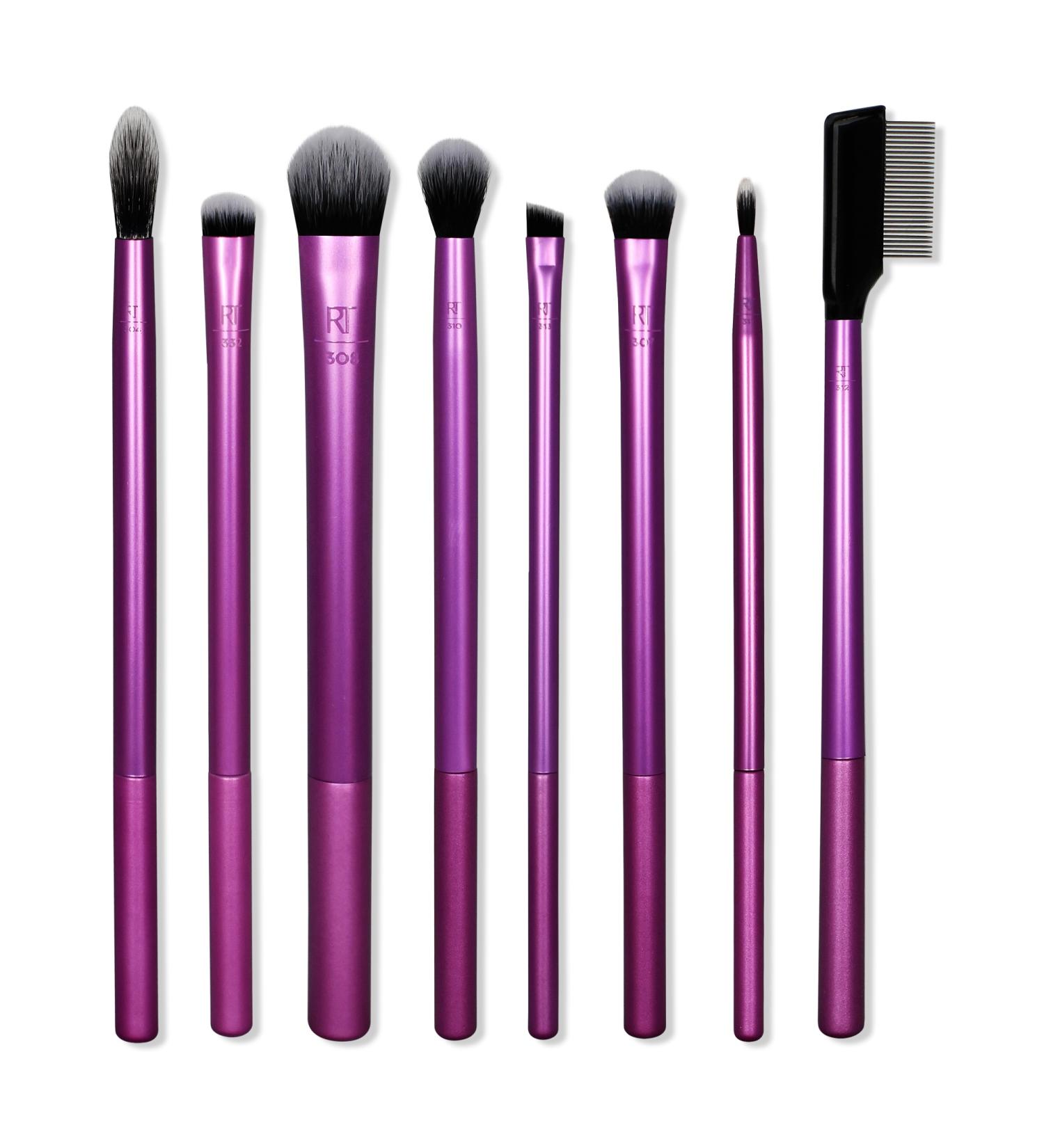 Real Techniques Everyday Eye Essentials Makeup Brush Set 8 ct - Transform Your Style with the Best Innovation Today! - Buy Online on SooperMarket.com