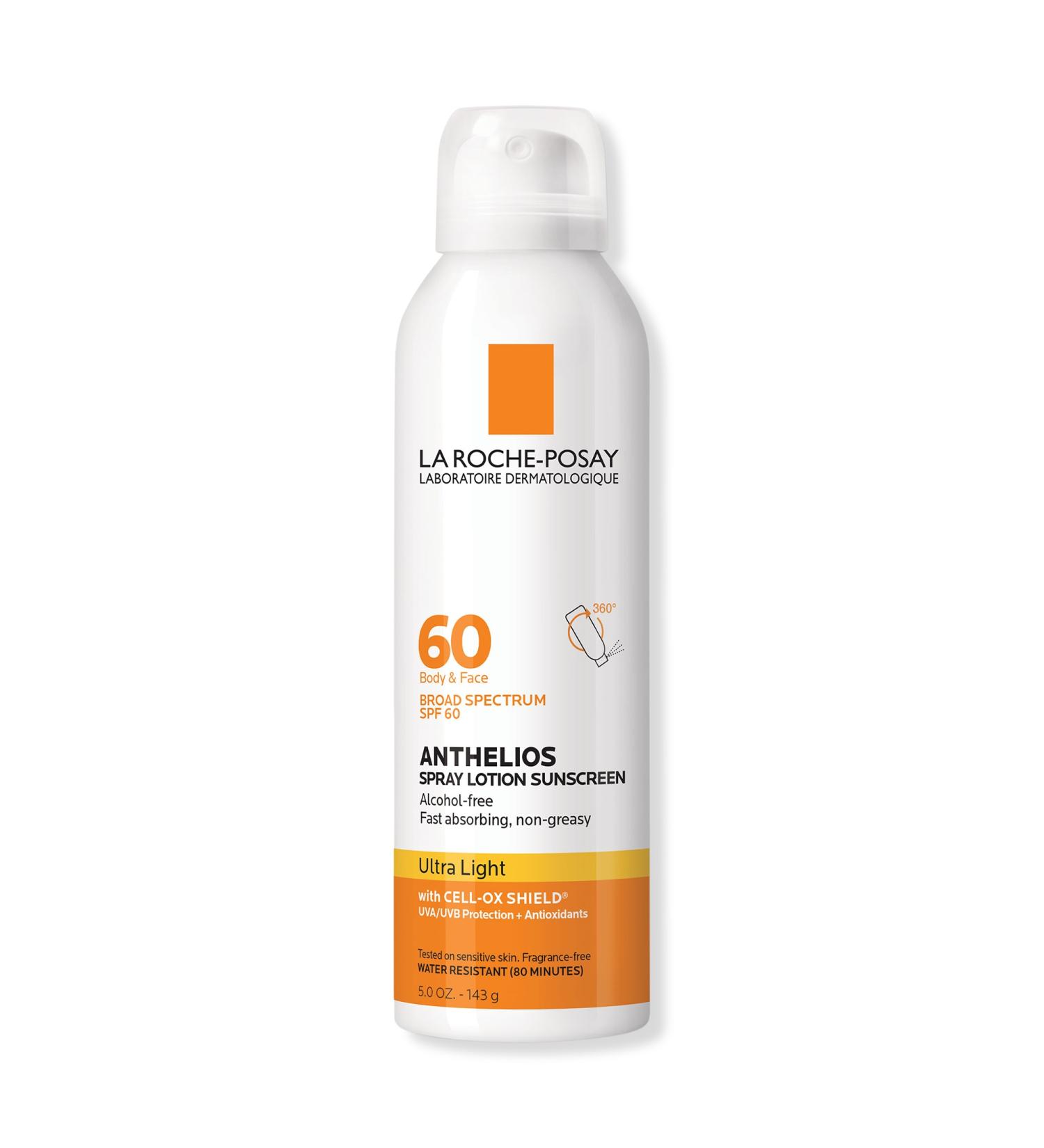 Discover La Roche-Posay Anthelios Ultra Light Sunscreen Lotion Spray SPF 60 5.0 oz - Elevate Your Style Instantly! - Buy Online on SooperMarket.com