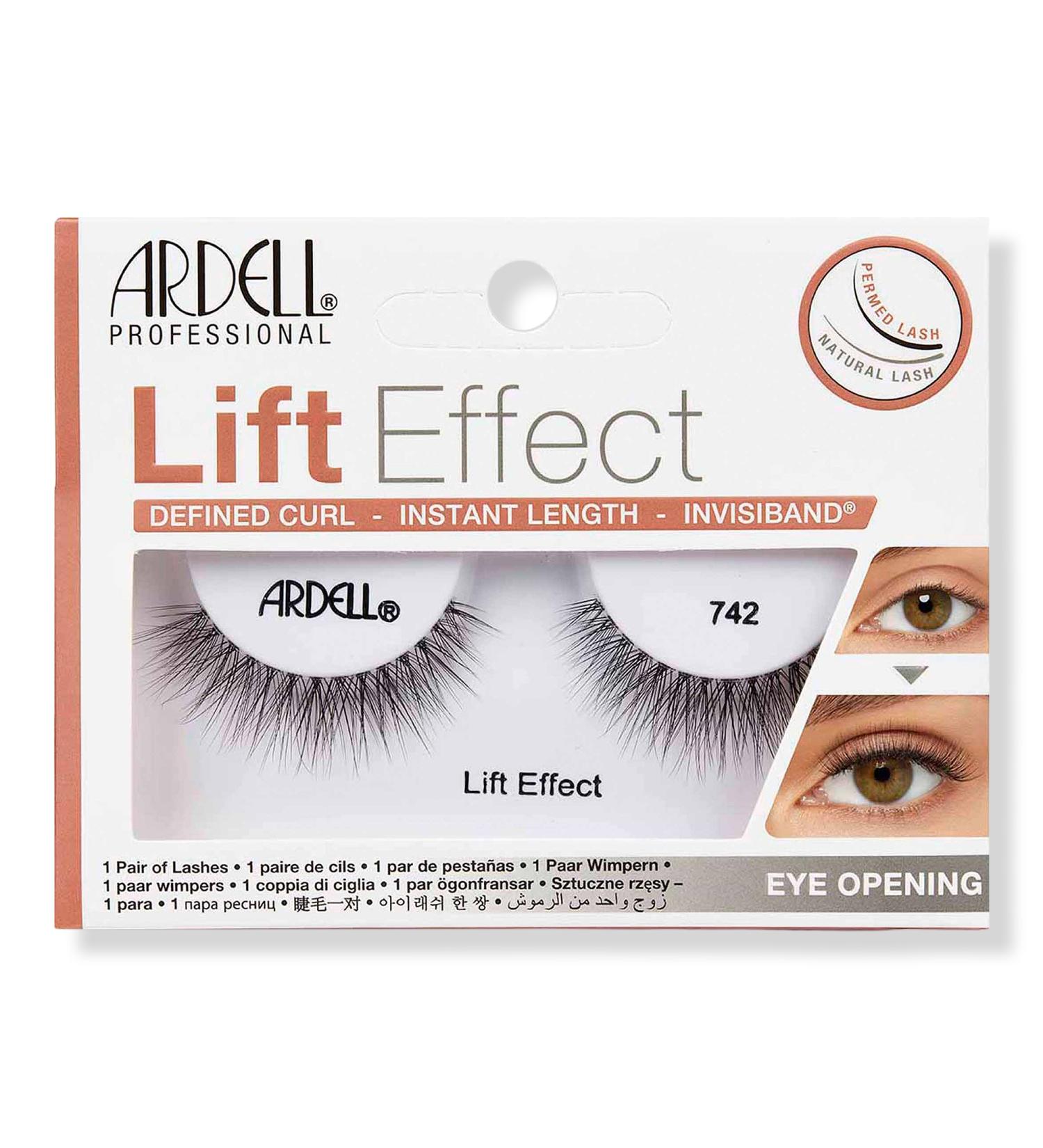 Discover Ardell Lift Effect #742, Defined Curl, Instant Length with Invisiband - Elevate Your Style Instantly! - Buy Online on SooperMarket.com