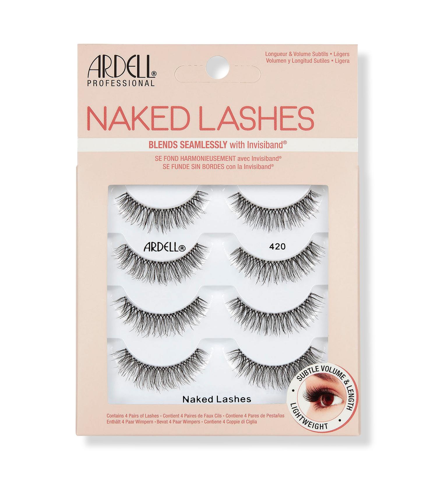 Discover Ardell Naked False Lashes #420 Multipack 4 pair - Elevate Your Style Instantly! - Buy Online on SooperMarket.com