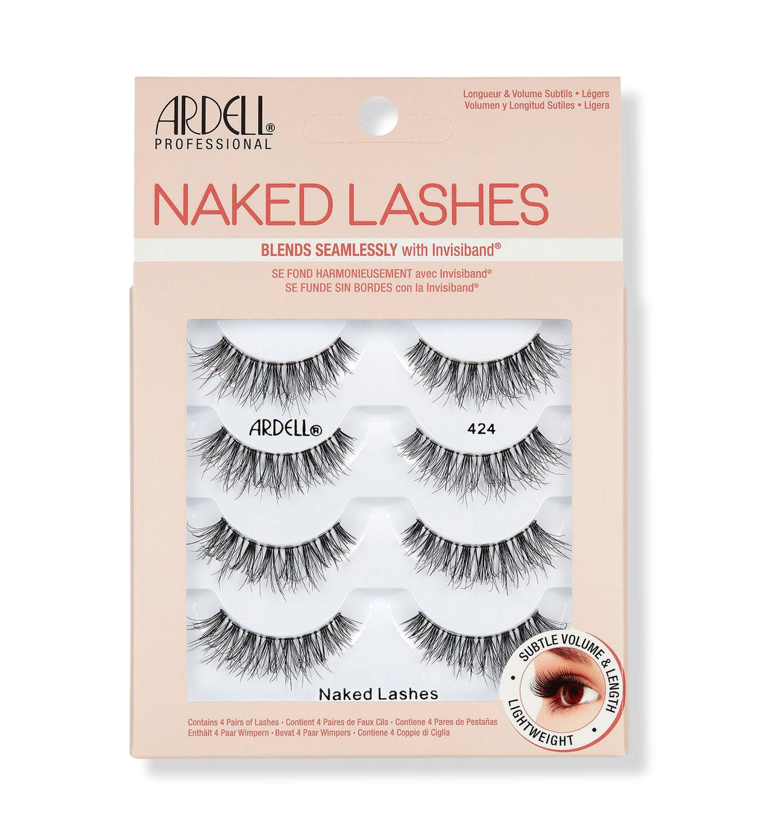 Ardell Naked False Lashes #424 Multipack 4 pair - Transform Your Style with the Best Innovation Today! - Buy Online on SooperMarket.com