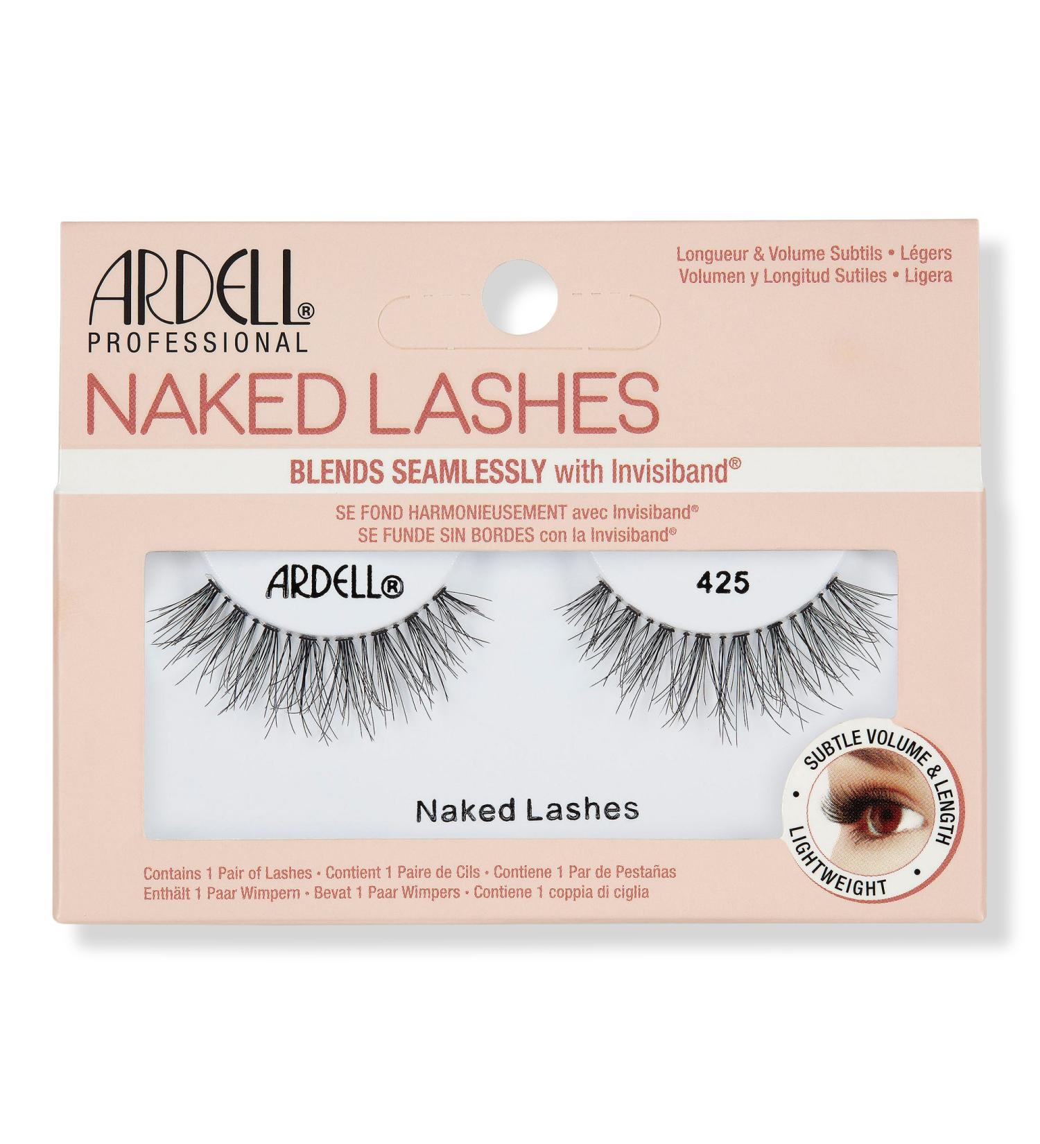 Discover Ardell Naked False Eyelashes #425 in Black - Elevate Your Style Instantly! - Buy Online on SooperMarket.com