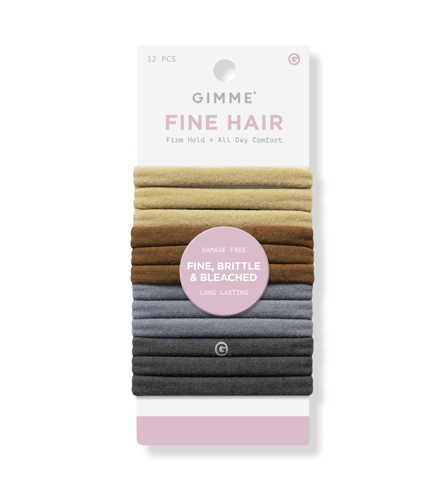 GIMME beauty Fine Hair Multi-Color Neutral Bands 12 ct - Discover Premium Quality Shop now! - Buy Online on SooperMarket.com