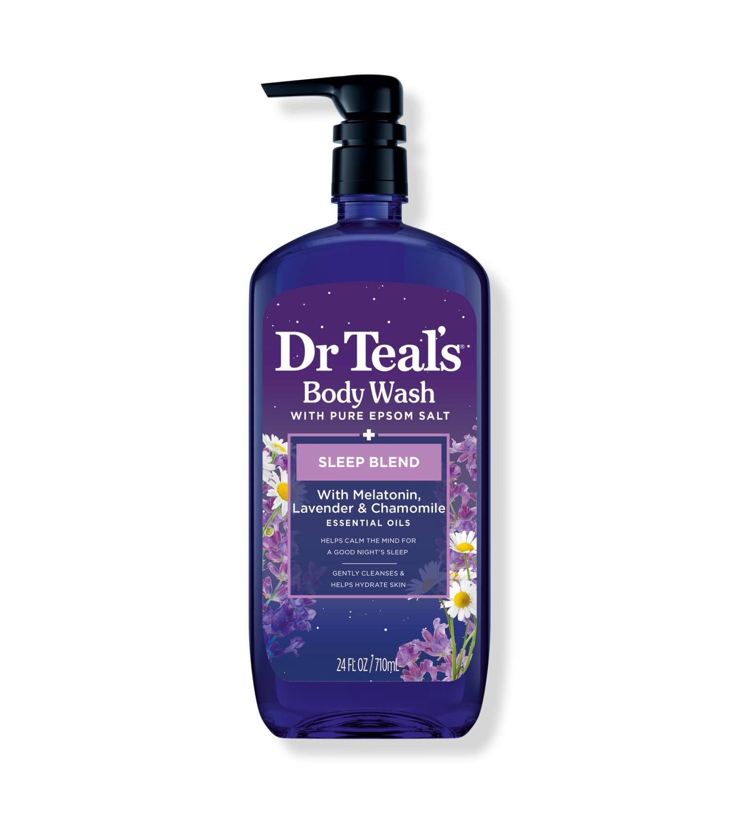 Discover Dr Teal's Sleep Body Wash with Melatonin, Lavender & Chamomile & Essential Oil 24.0 oz - Elevate Your Style Instantly! - Buy Online on SooperMarket.com