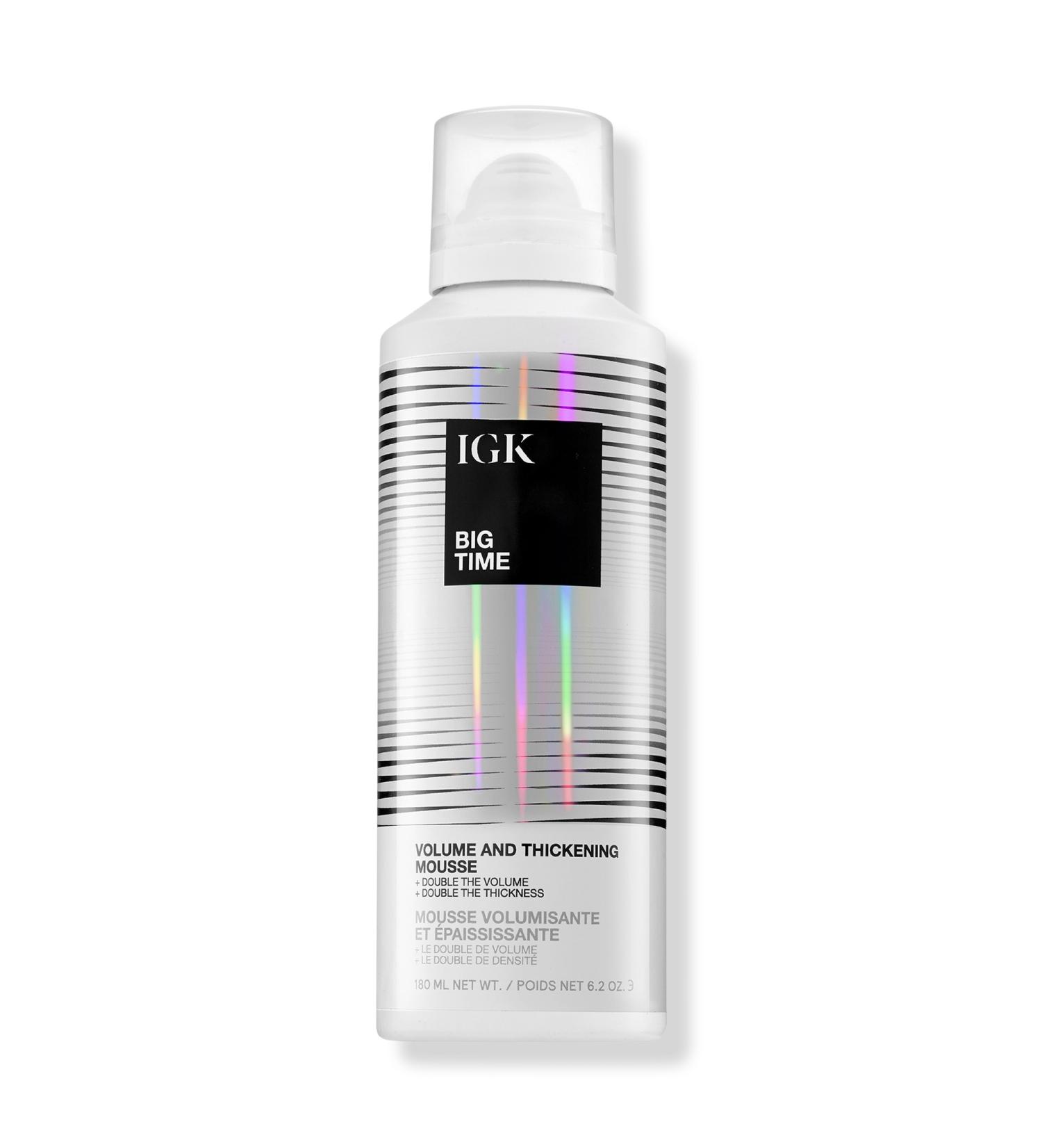 Discover IGK Big Time Volume and Thickening Mousse 6.2 oz - Elevate Your Style Instantly! - Buy Online on SooperMarket.com