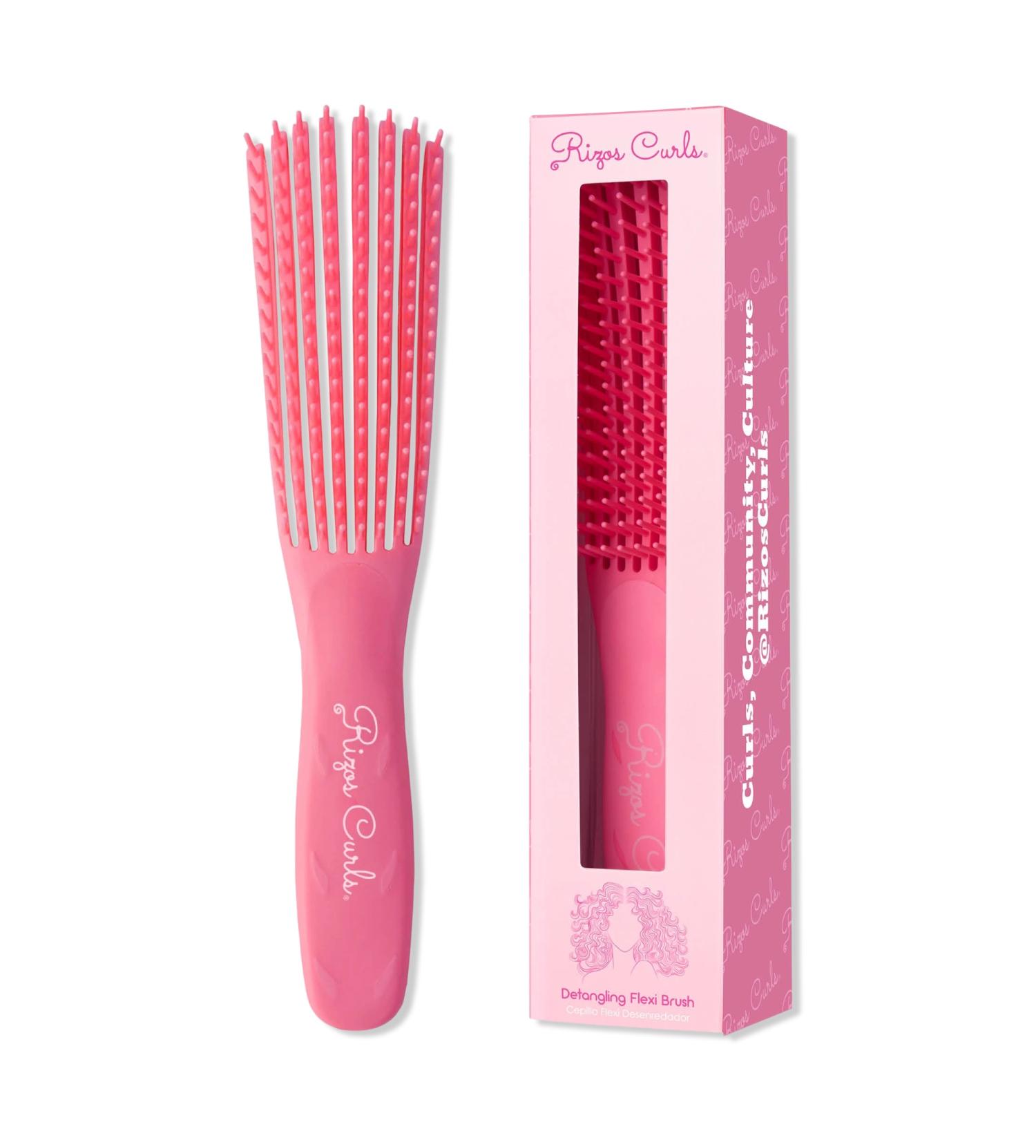 Rizos Curls Pink Detangling Flexi Brush - Discover Premium Quality Shop now! - Buy Online on SooperMarket.com