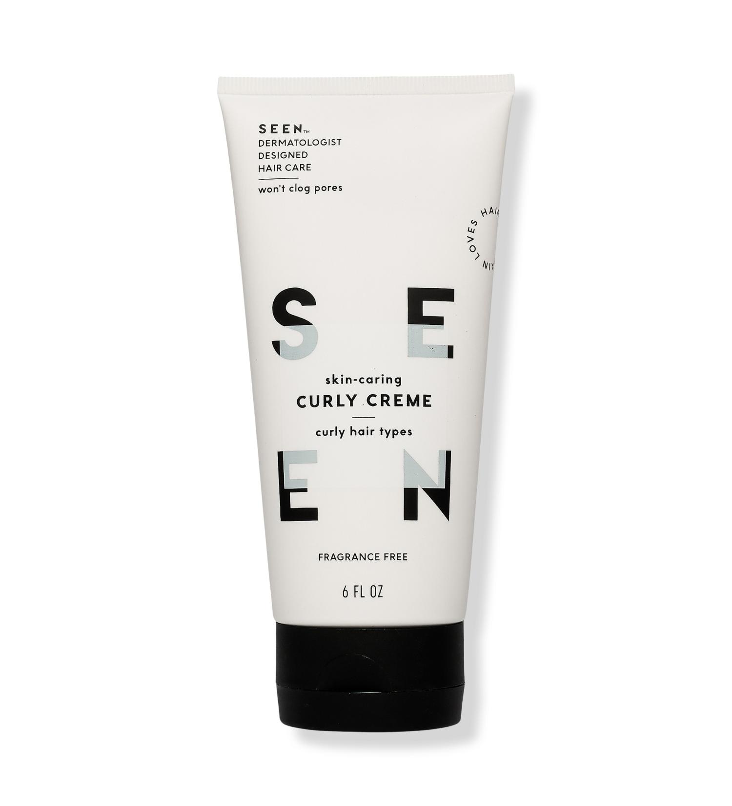 SEEN Curly Creme, Fragrance Free 6.0 oz - Transform Your Style with the Best Innovation Today! - Buy Online on SooperMarket.com