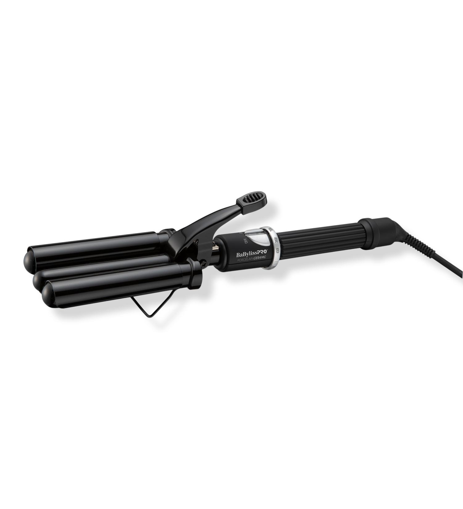 Discover BaBylissPRO Porcelain Ceramic Triple Barrel Waver - Elevate Your Style Instantly! - Buy Online on SooperMarket.com