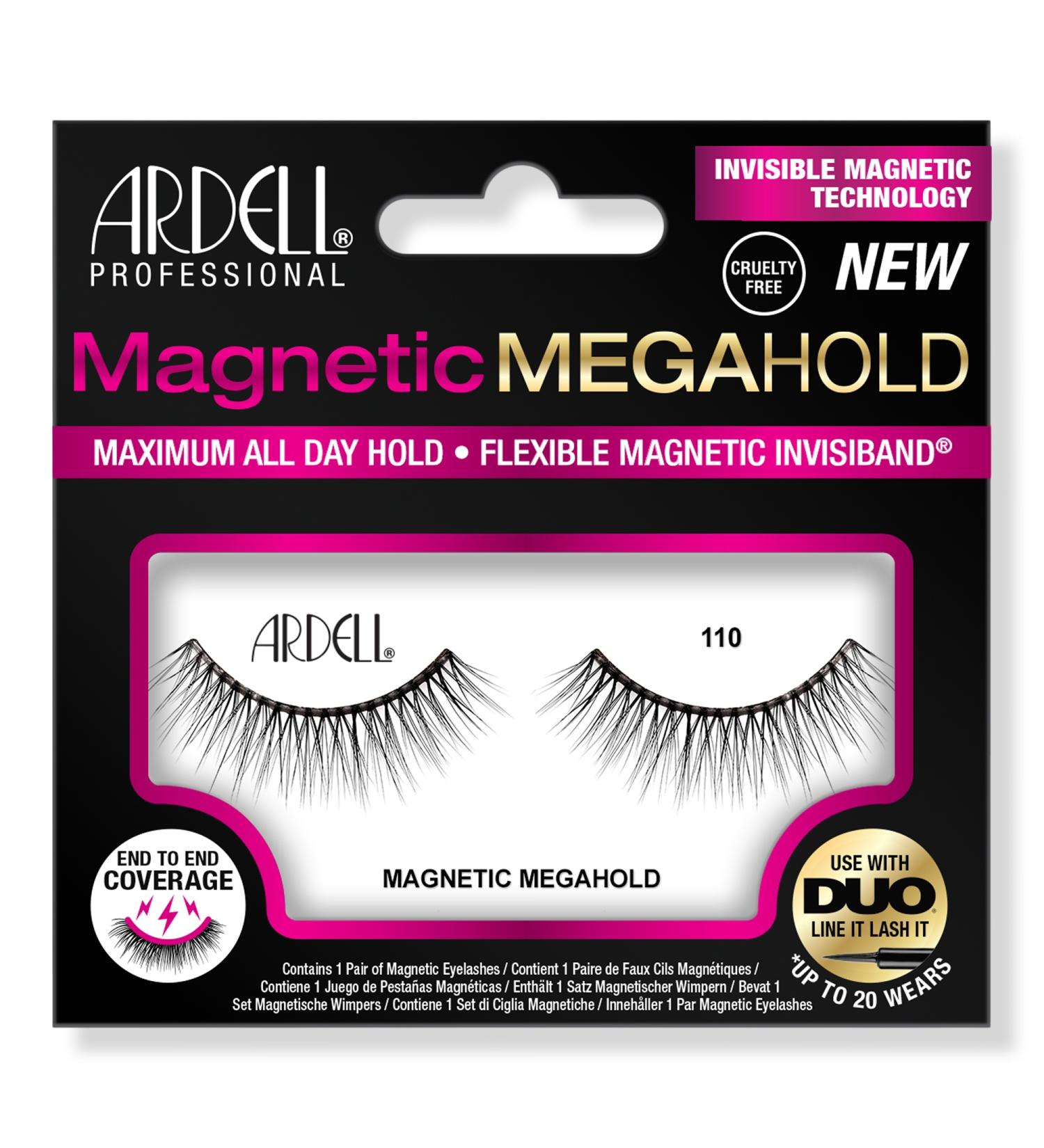 Discover Ardell Magnetic Megahold Lash, False Lash #110 - Elevate Your Style Instantly! - Buy Online on SooperMarket.com