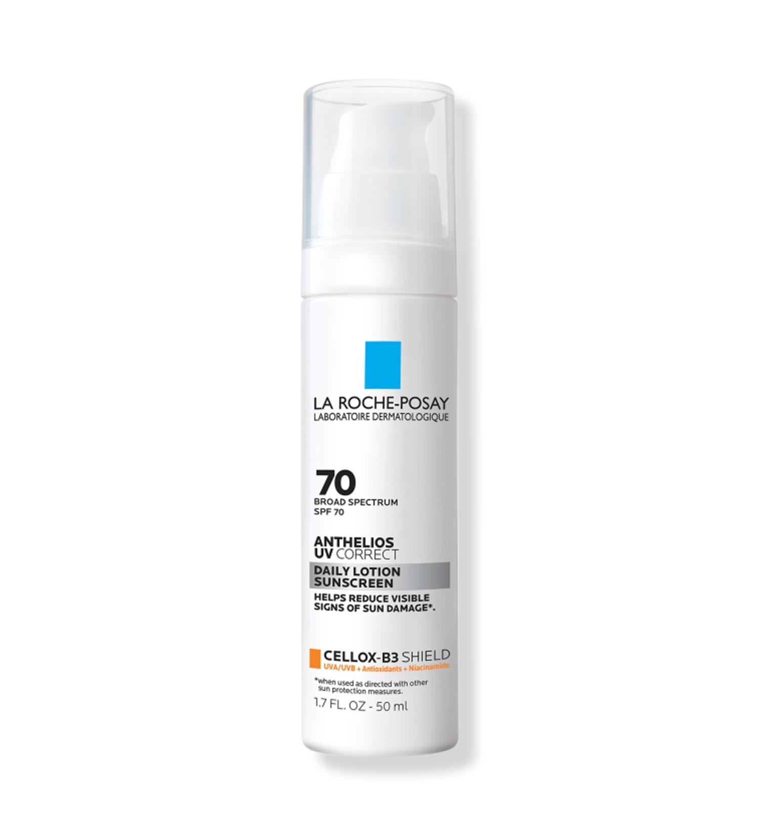 La Roche-Posay Anthelios UV Correct SPF 70 Daily Face Sunscreen with Niacinamide 1.7 oz - Transform Your Style with the Best Innovation Today! - Buy Online on SooperMarket.com