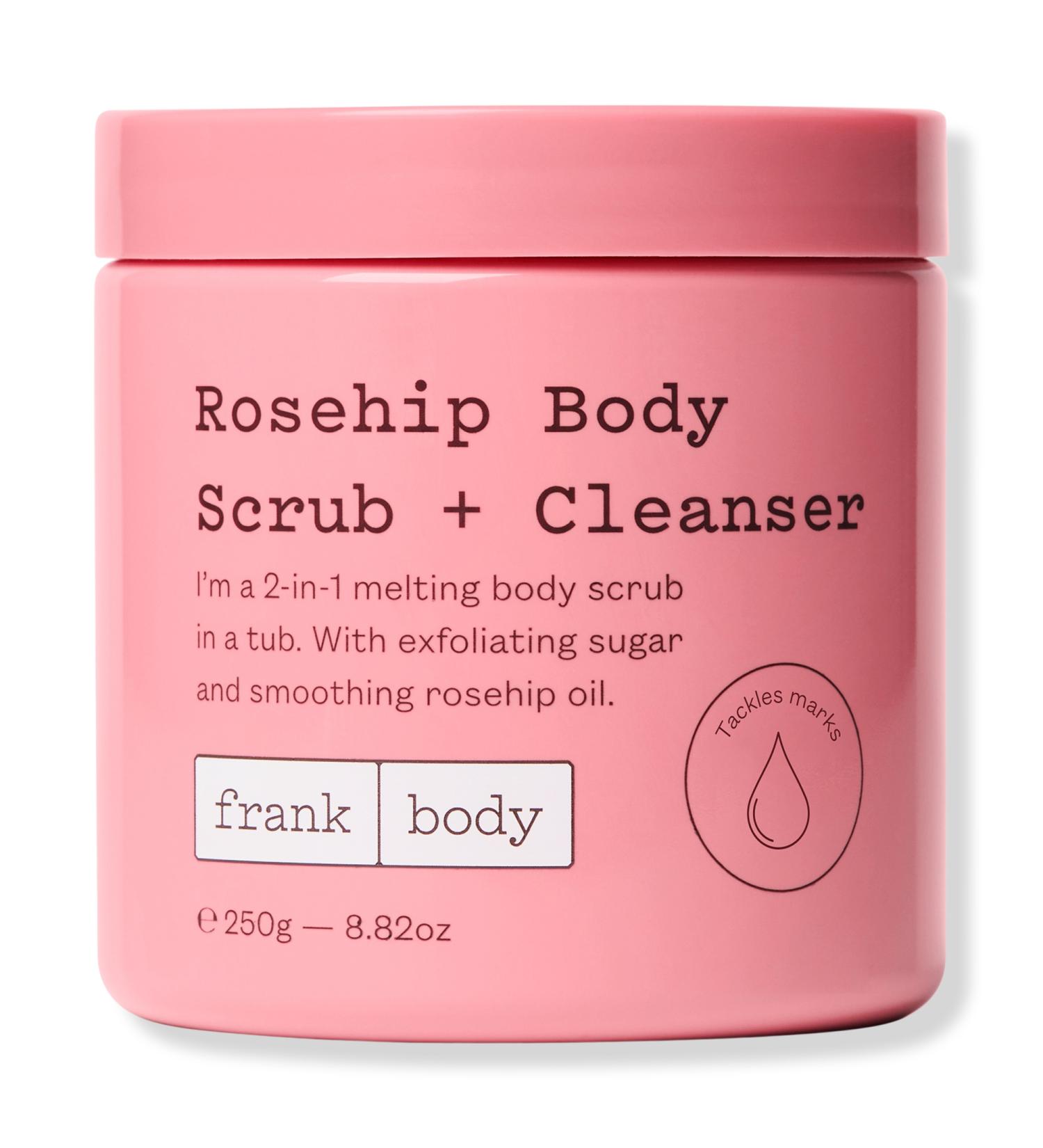 frank body Rosehip Body Scrub + Cleanser 8.82 oz - Transform Your Style with the Best Innovation Today! - Buy Online on SooperMarket.com